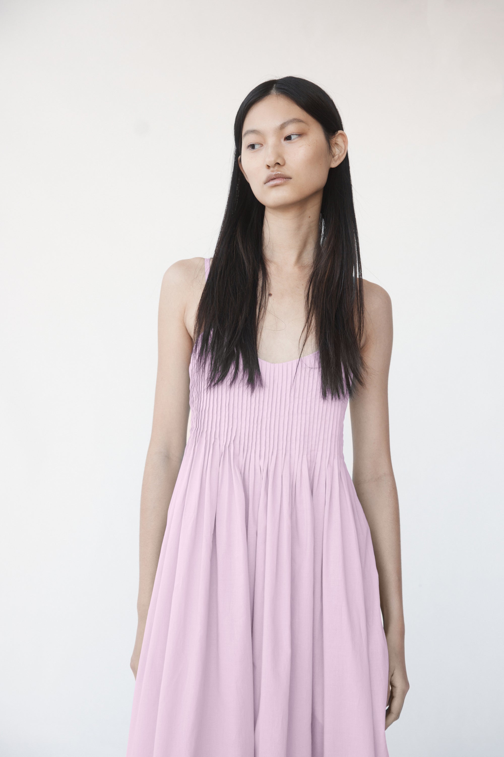 Viv Dress | Flamingo Voile