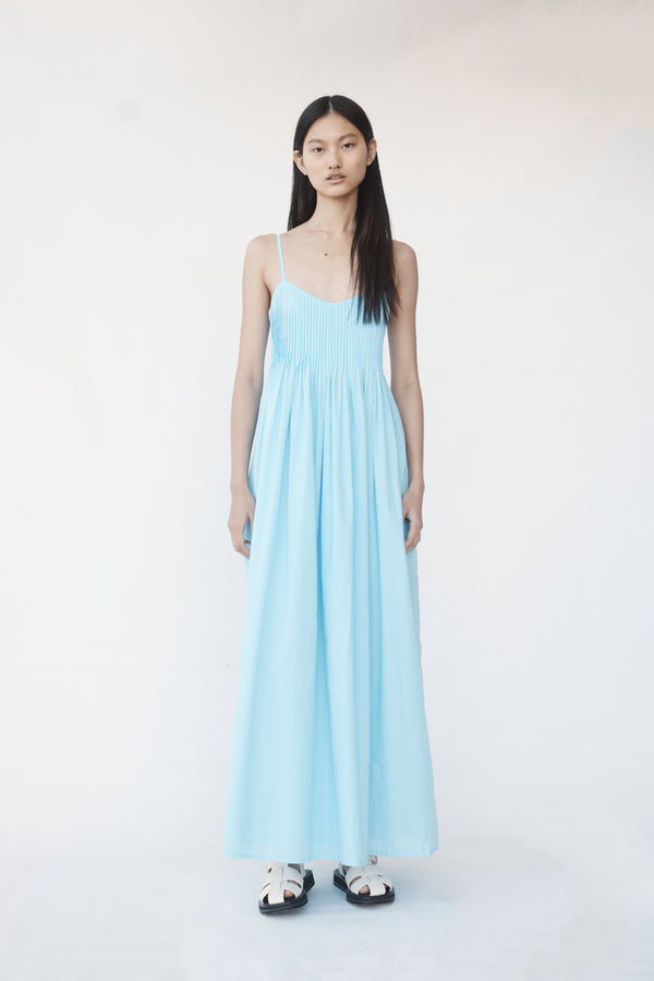 Viv Dress | Aqua Voile