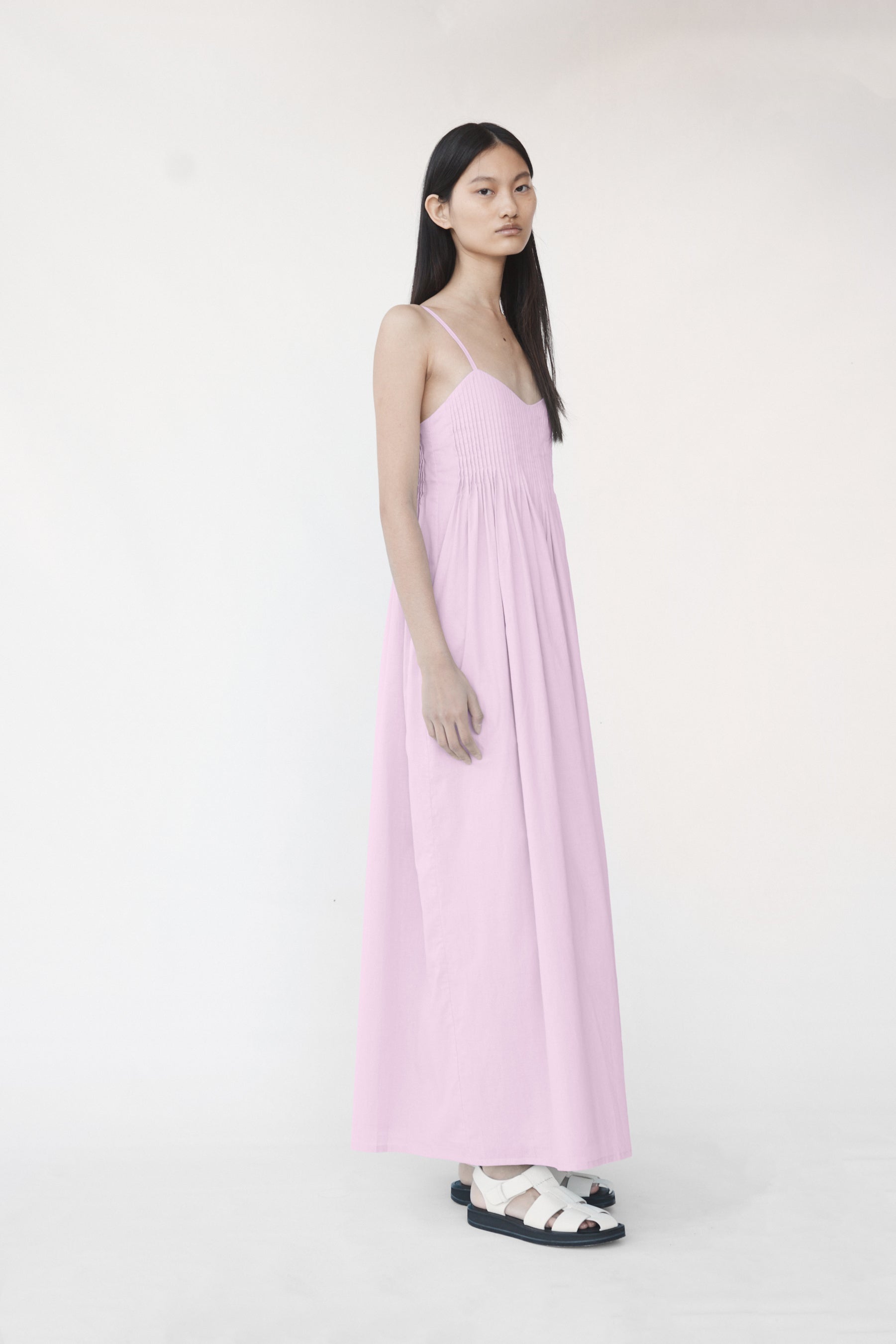 Viv Dress | Flamingo Voile