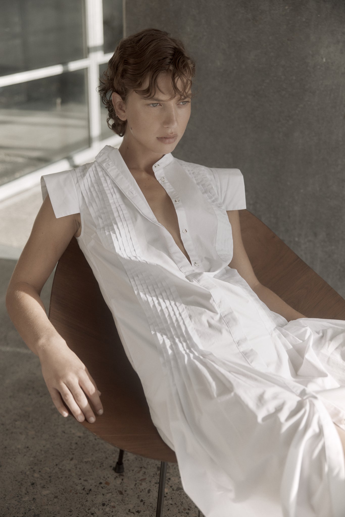 Elouise Dress | White