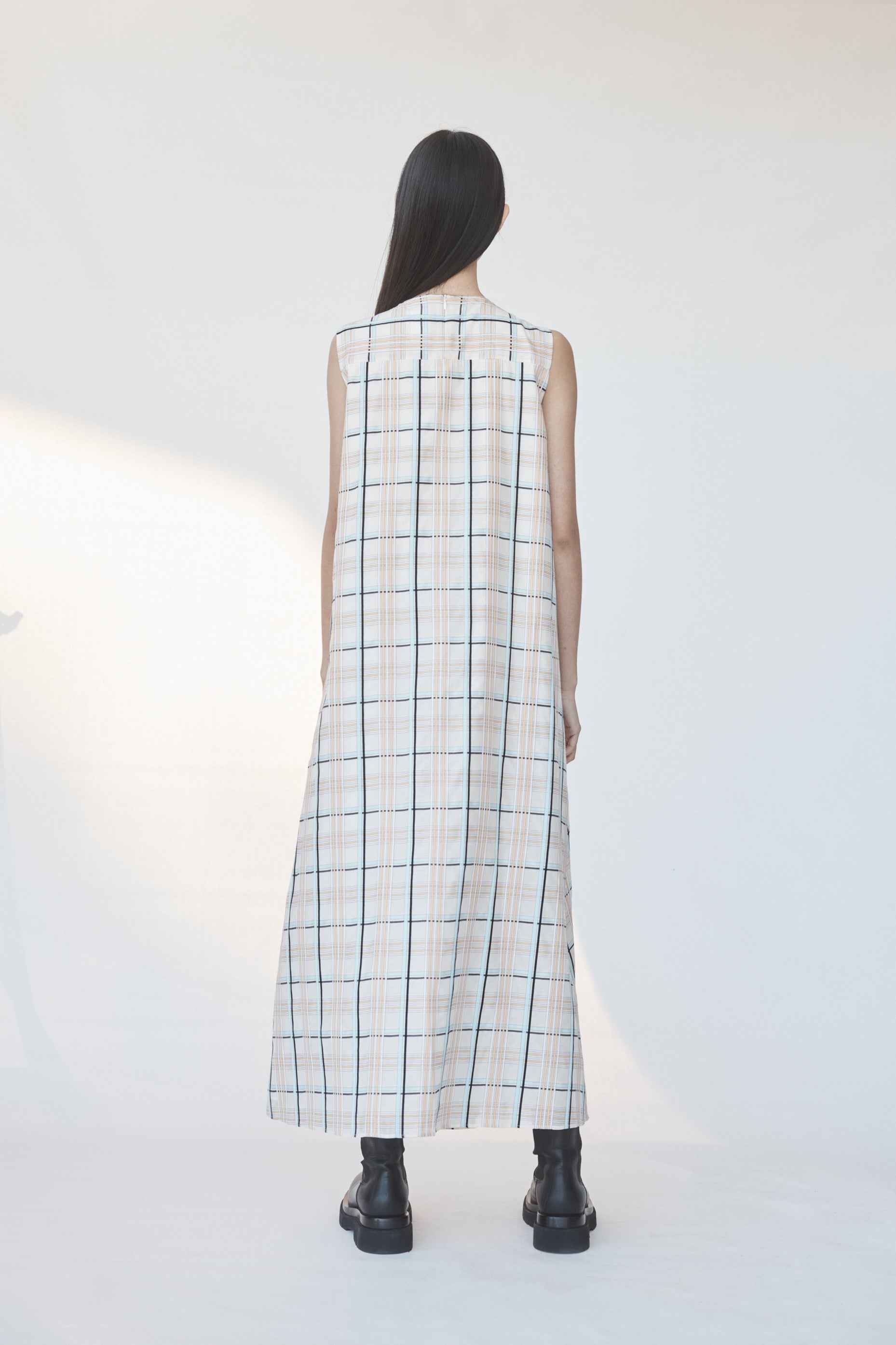 Ida Dress | Pastel Check