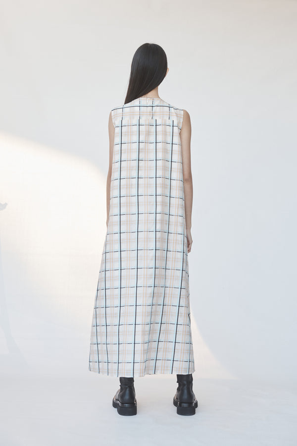 Ida Dress | Pastel Check