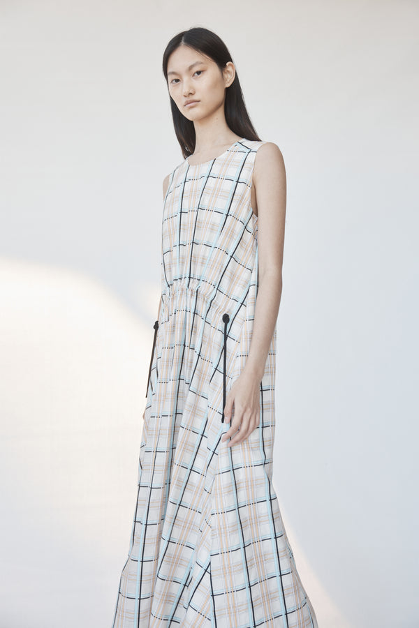 Ida Dress | Pastel Check