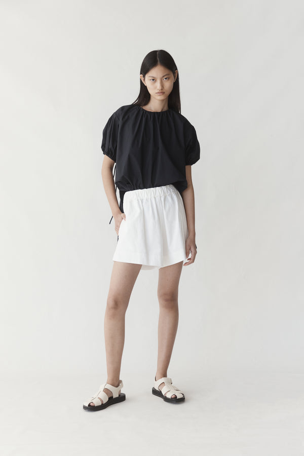 Lena Short | White Corduroy