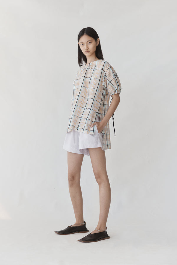 Dottie Top | Pastel Check - FINAL SALE