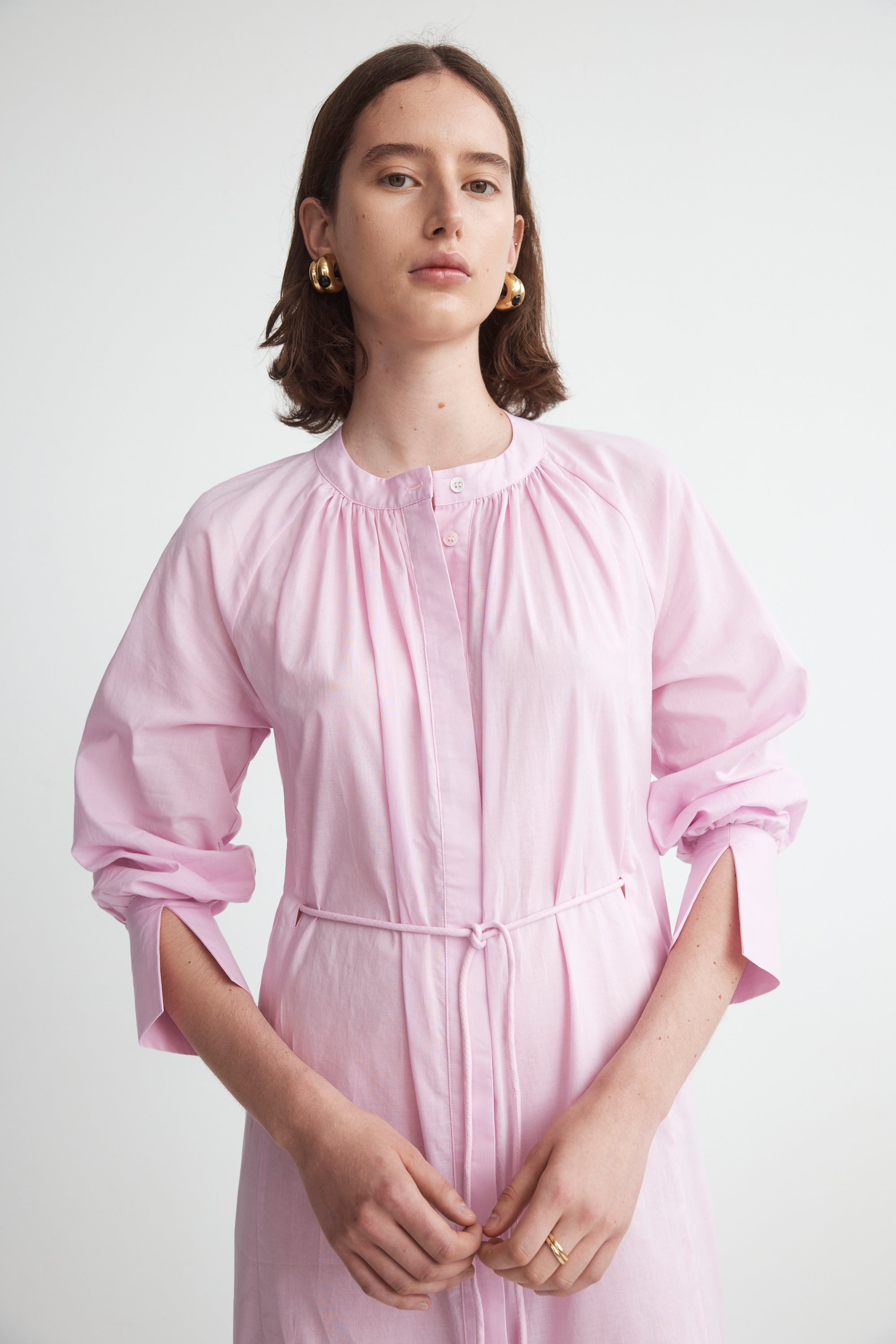 Agnes Dress | Flamingo Voile