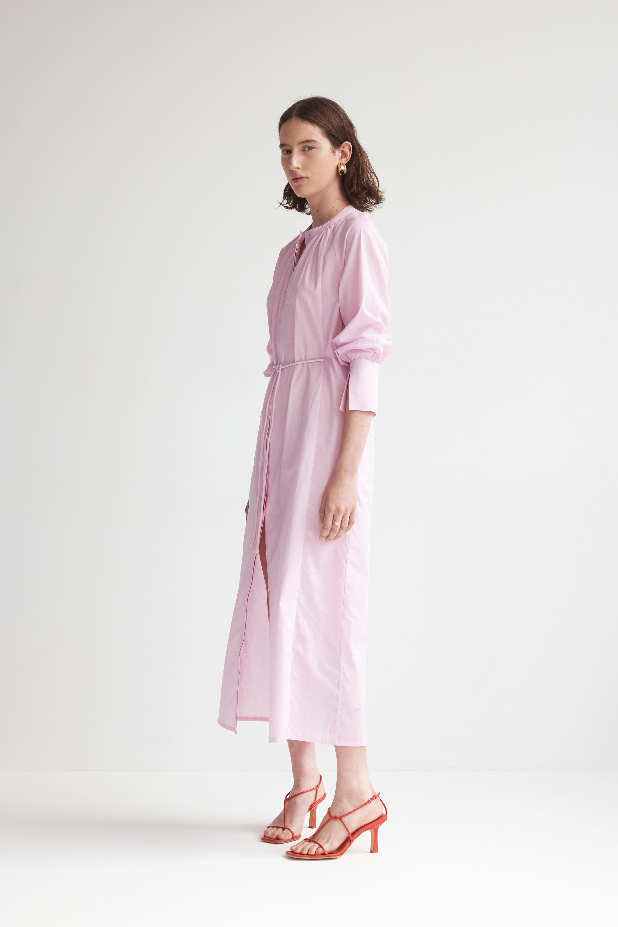 Agnes Dress | Flamingo Voile