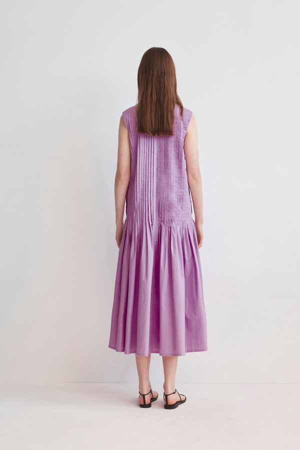 Ali Dress | Violet Poplin