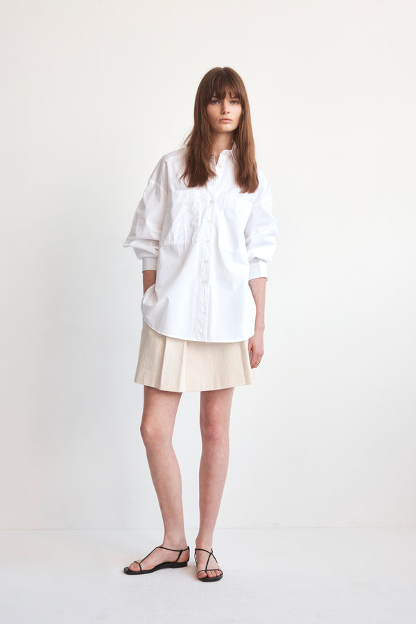 Jude Skirt | Cream Jacquard - FINAL SALE