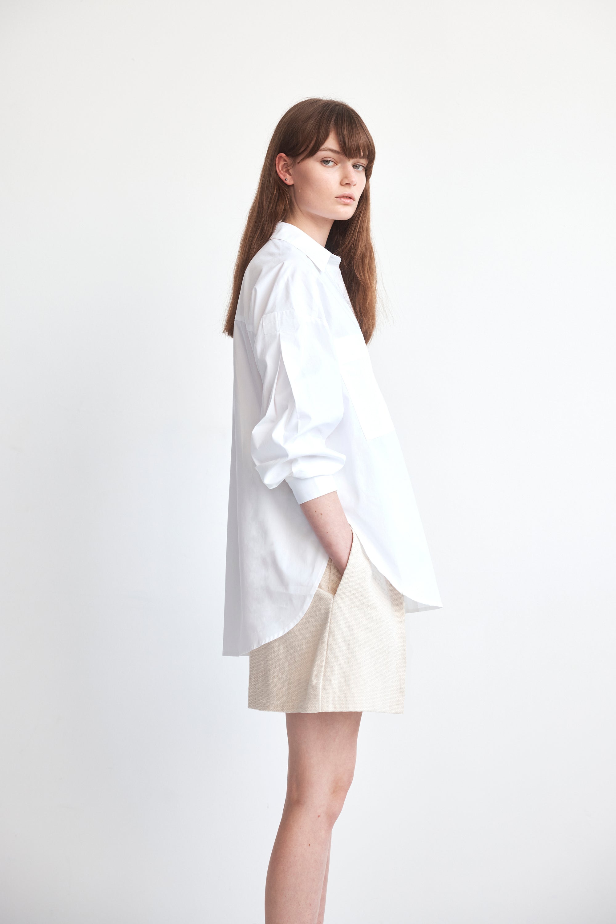 Jude Skirt | Cream Jacquard - FINAL SALE