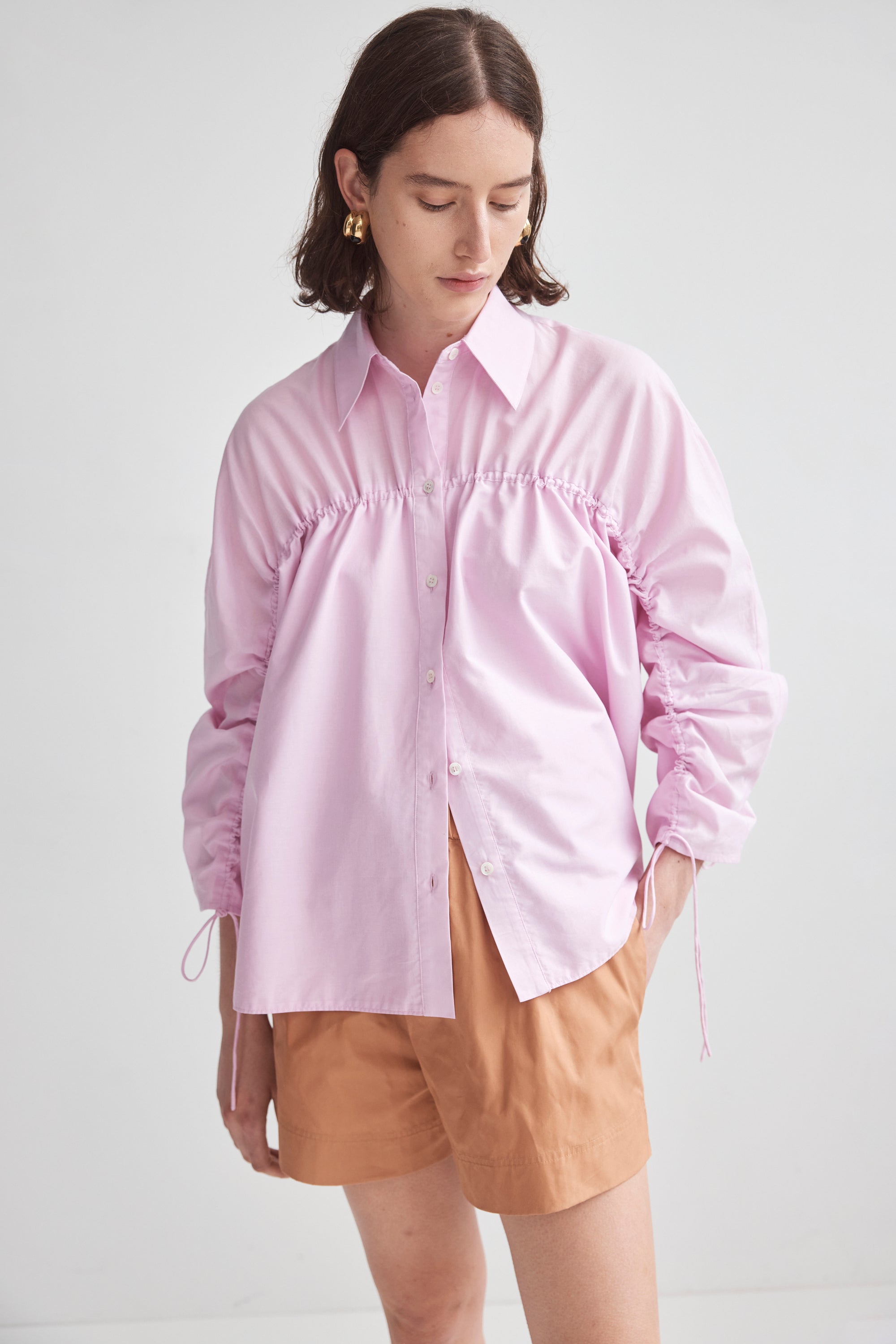 Emmie Shirt | Flamingo Voile