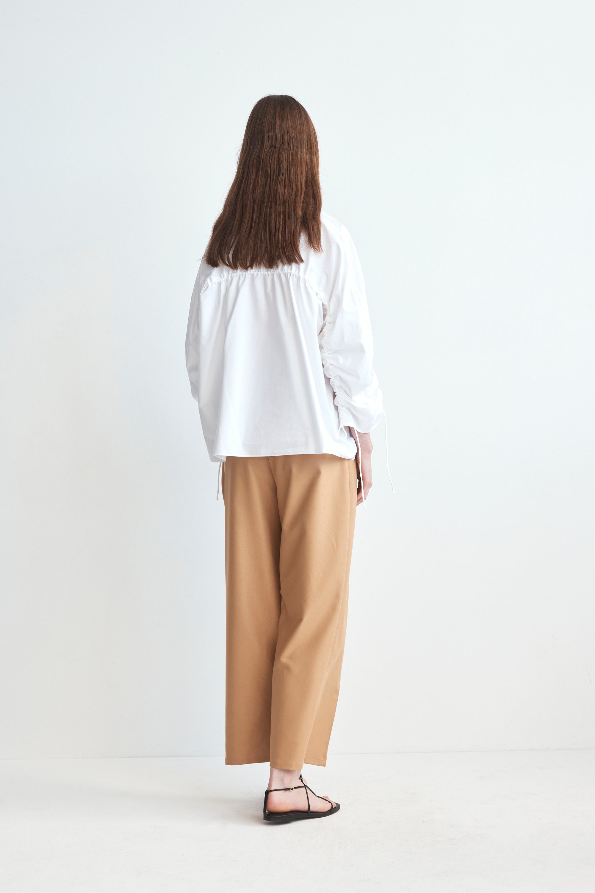 Emmie Shirt | White Poplin