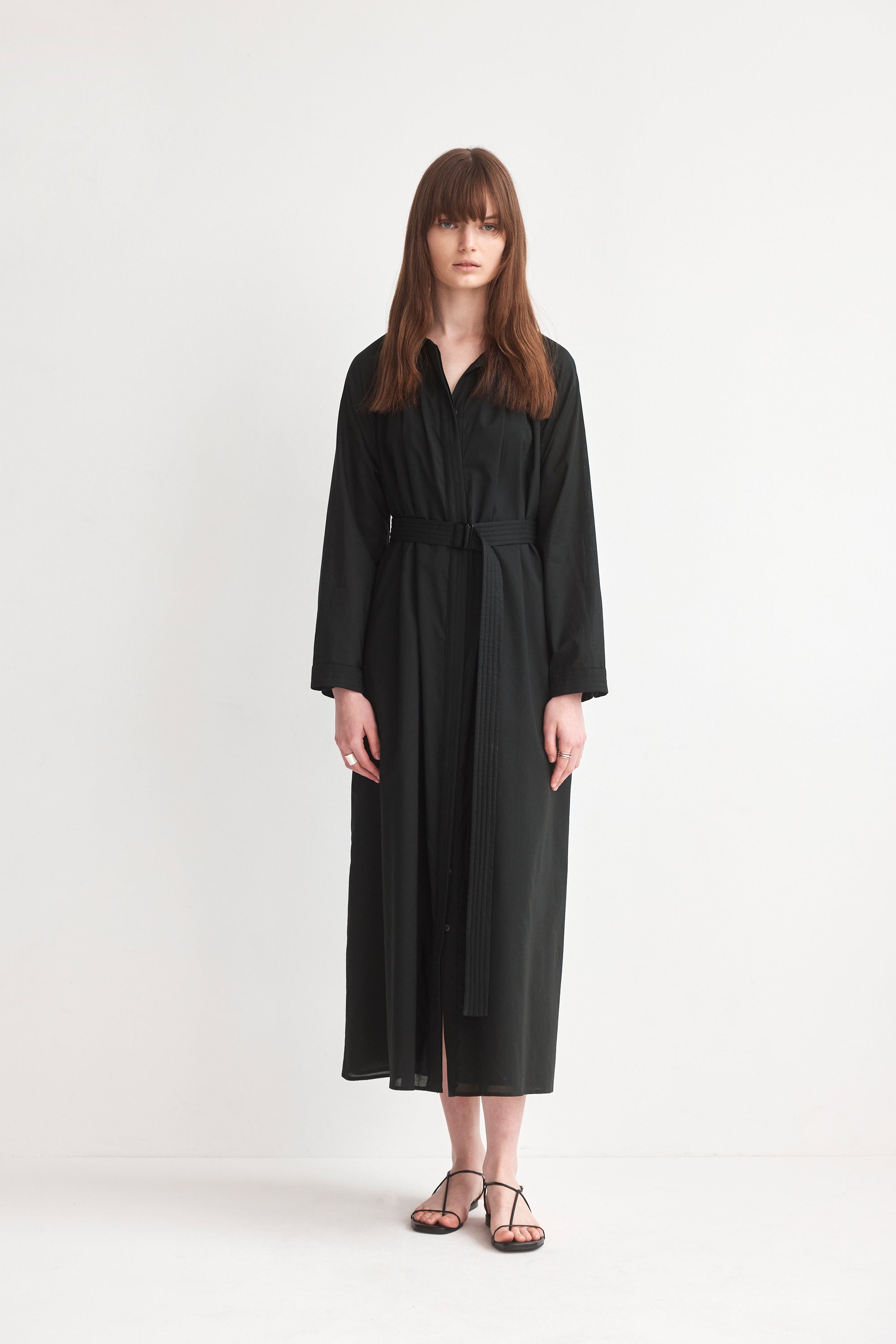 Heidi Dress | Black Voile