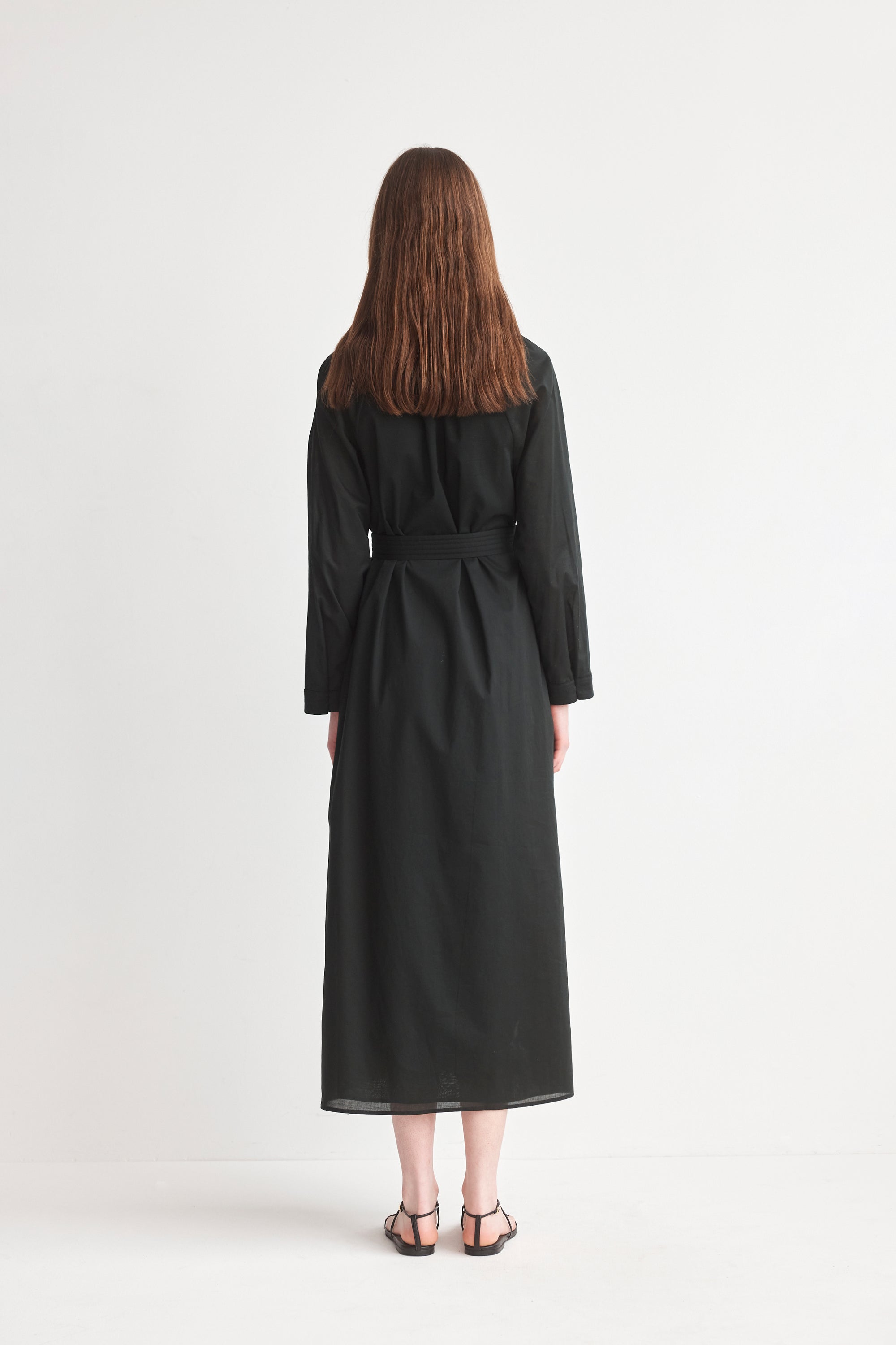 Heidi Dress | Black Voile