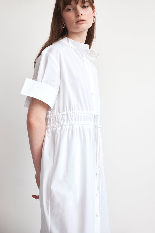 Jack Dress | White Poplin