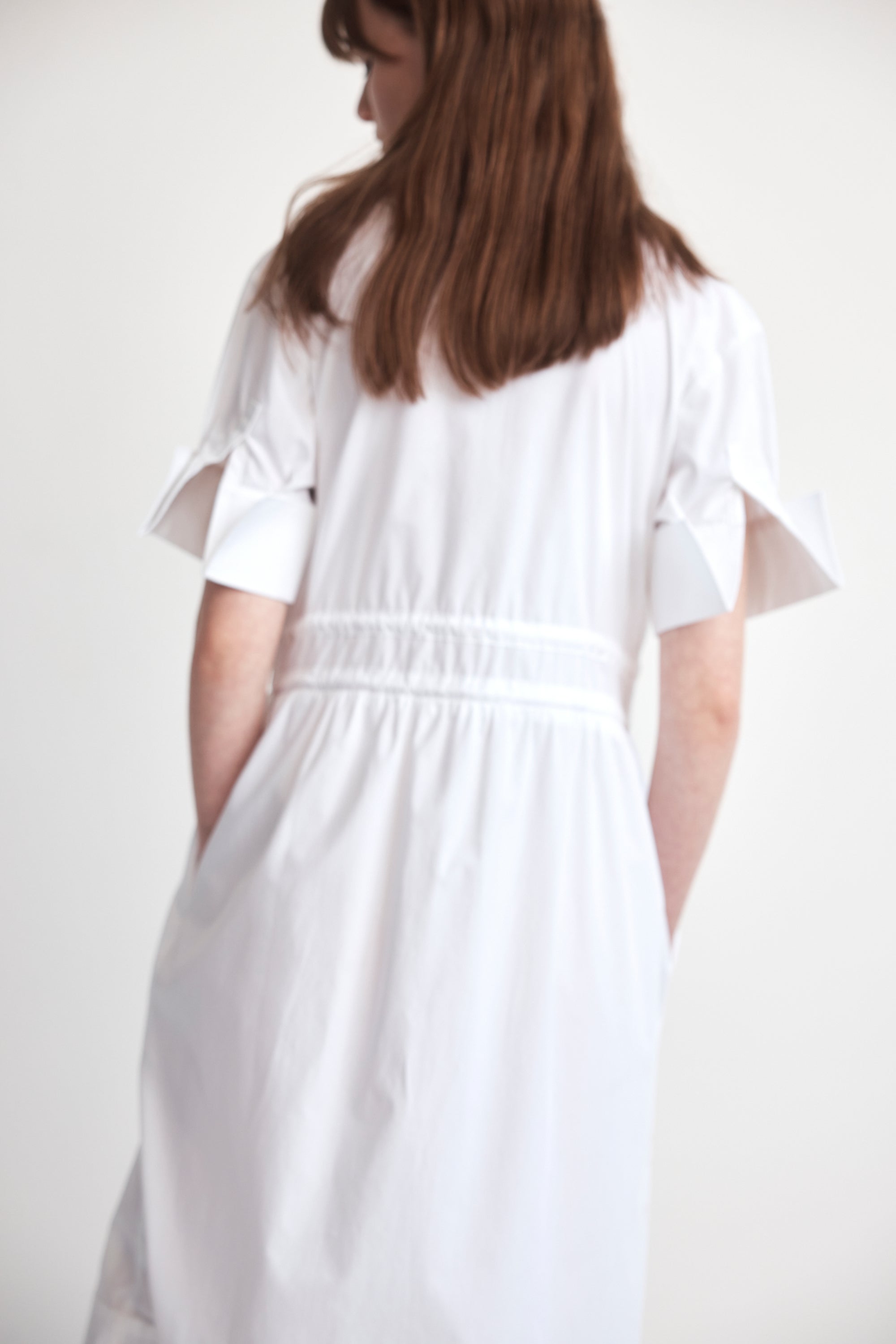 Jack Dress | White Poplin