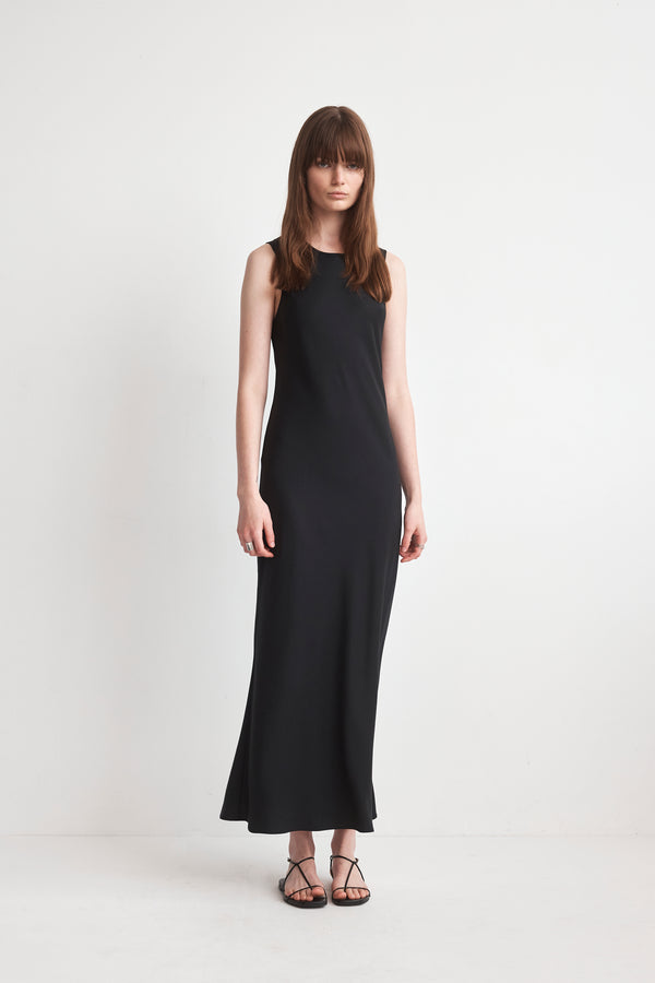 Thea Dress | Black Tencel