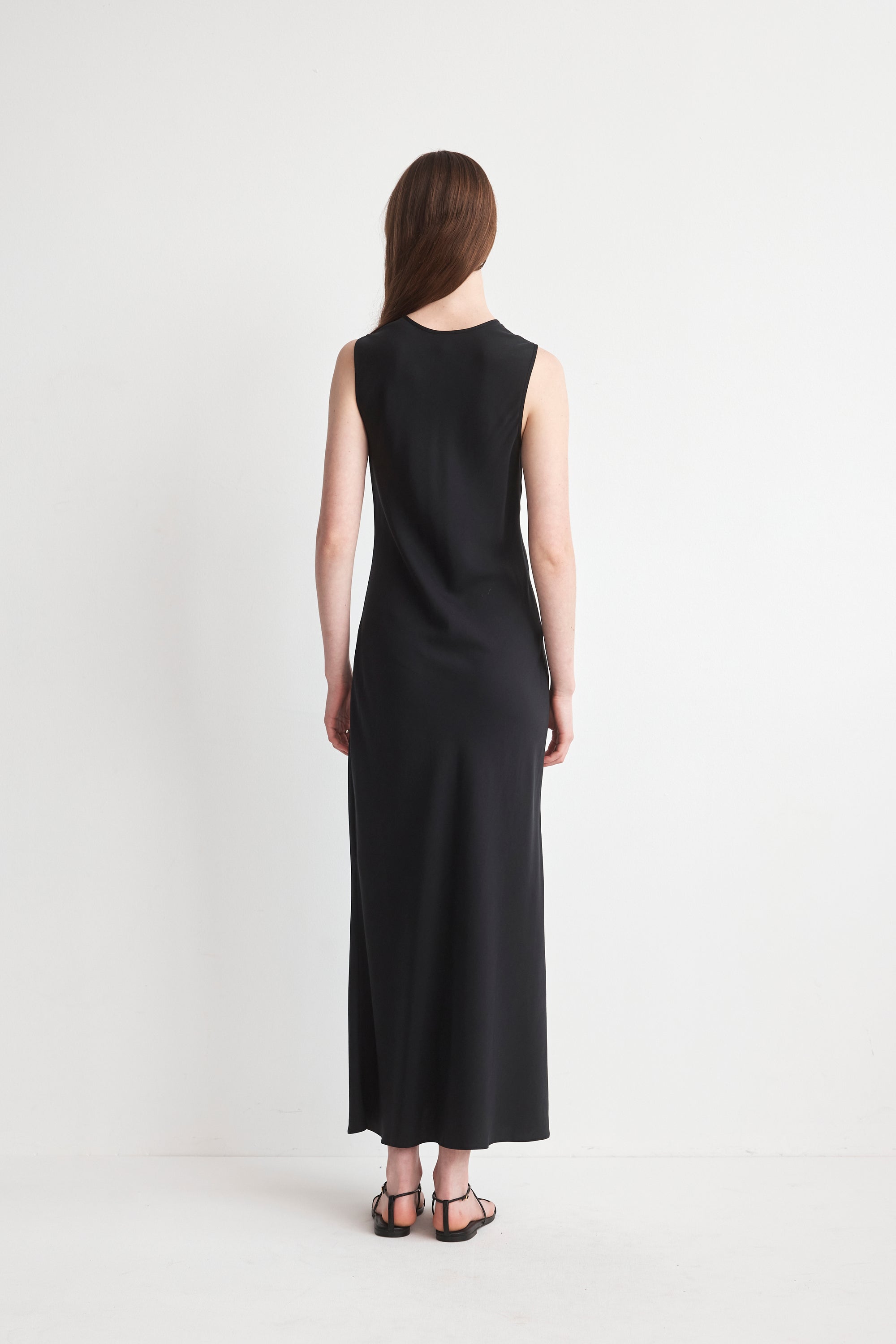 Thea Dress | Black Tencel