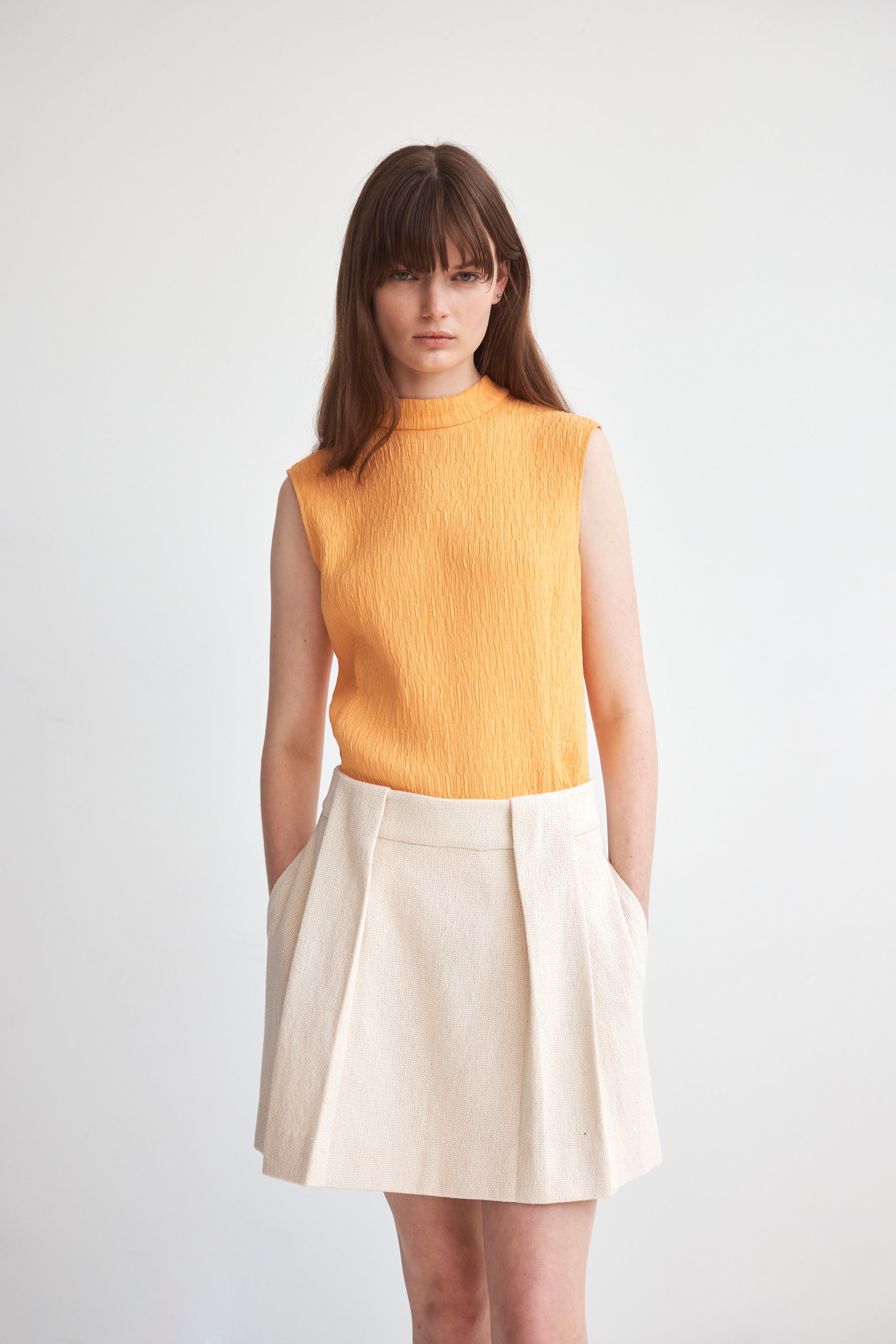 Jude Skirt | Cream Jacquard - FINAL SALE