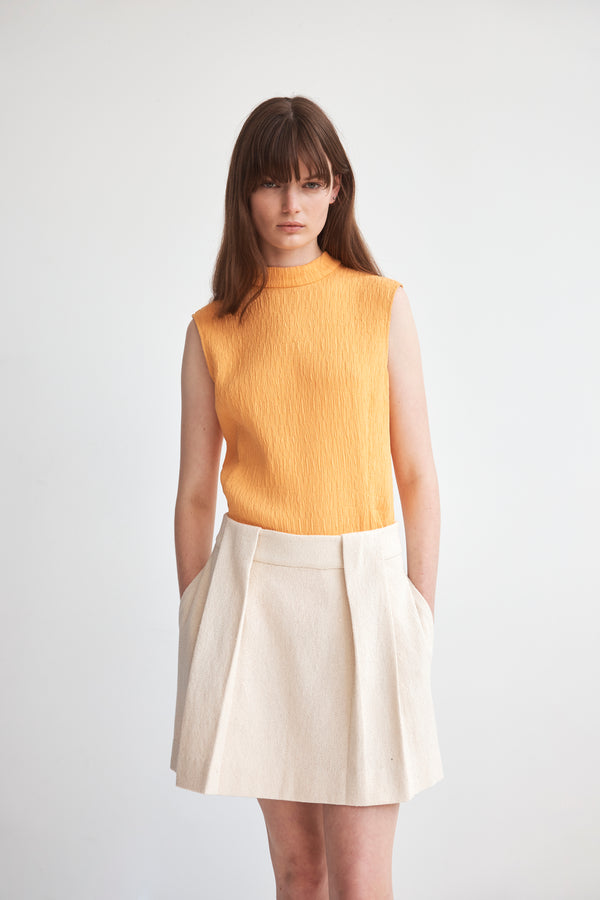 Jude Skirt | Cream Jacquard - FINAL SALE