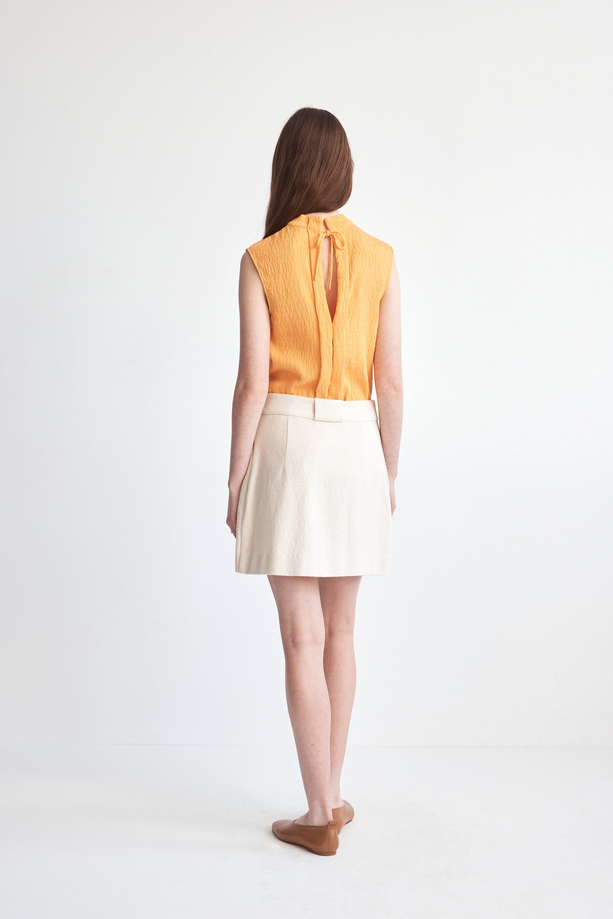 Jude Skirt | Cream Jacquard - FINAL SALE