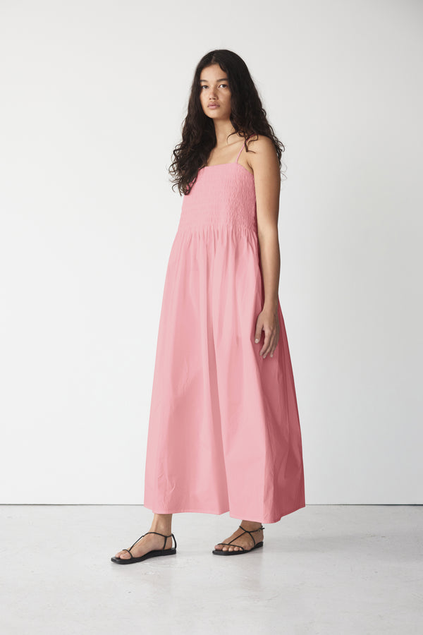 Liv Dress | Rose Pink Poplin