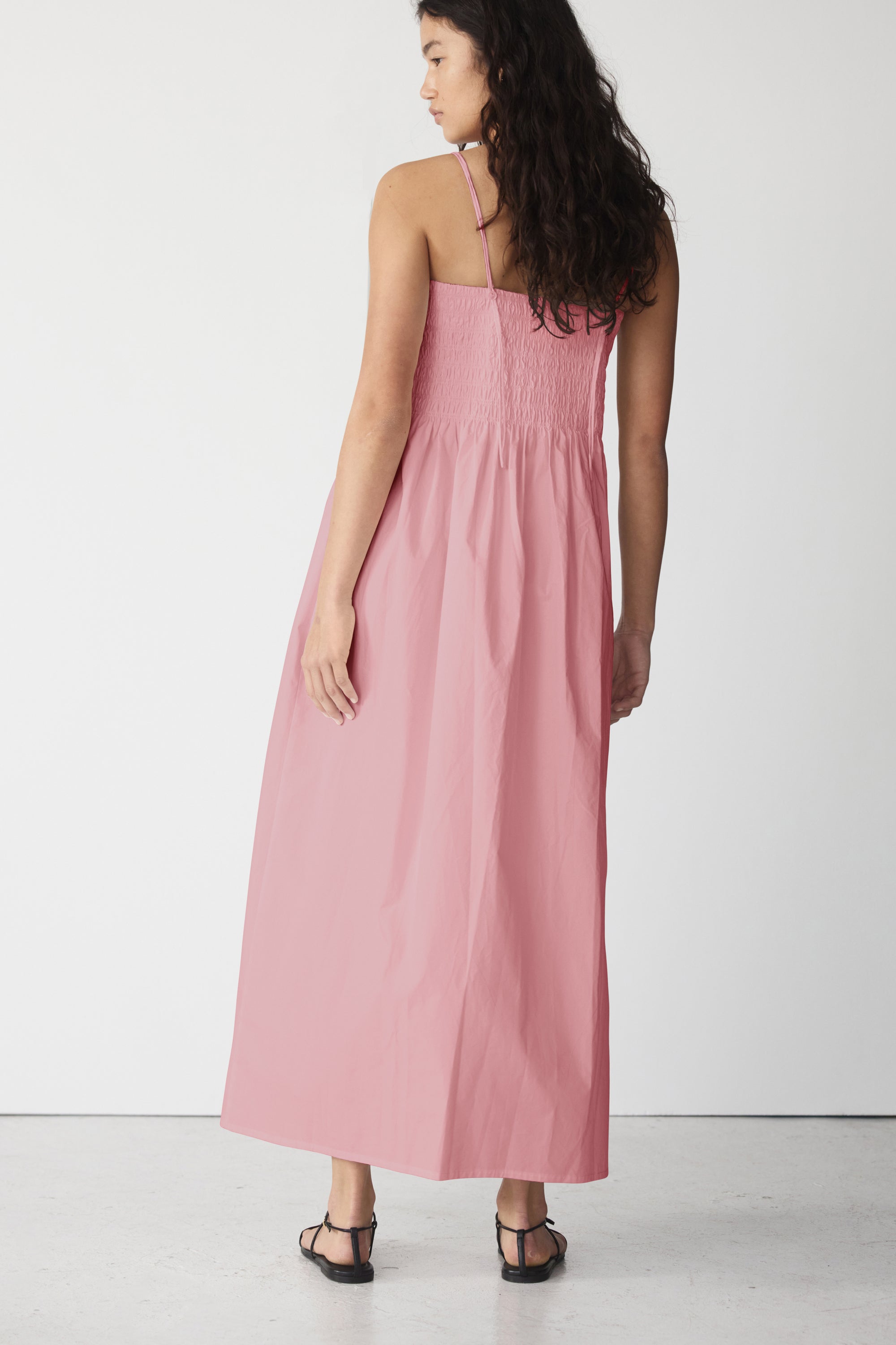 Liv Dress | Rose Pink Poplin