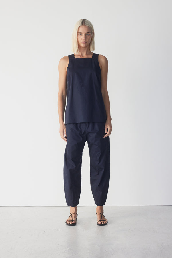 Jolie Pant | Navy Poplin