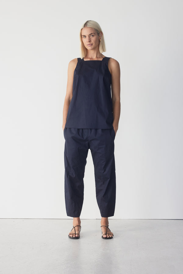 Jolie Pant | Navy Poplin