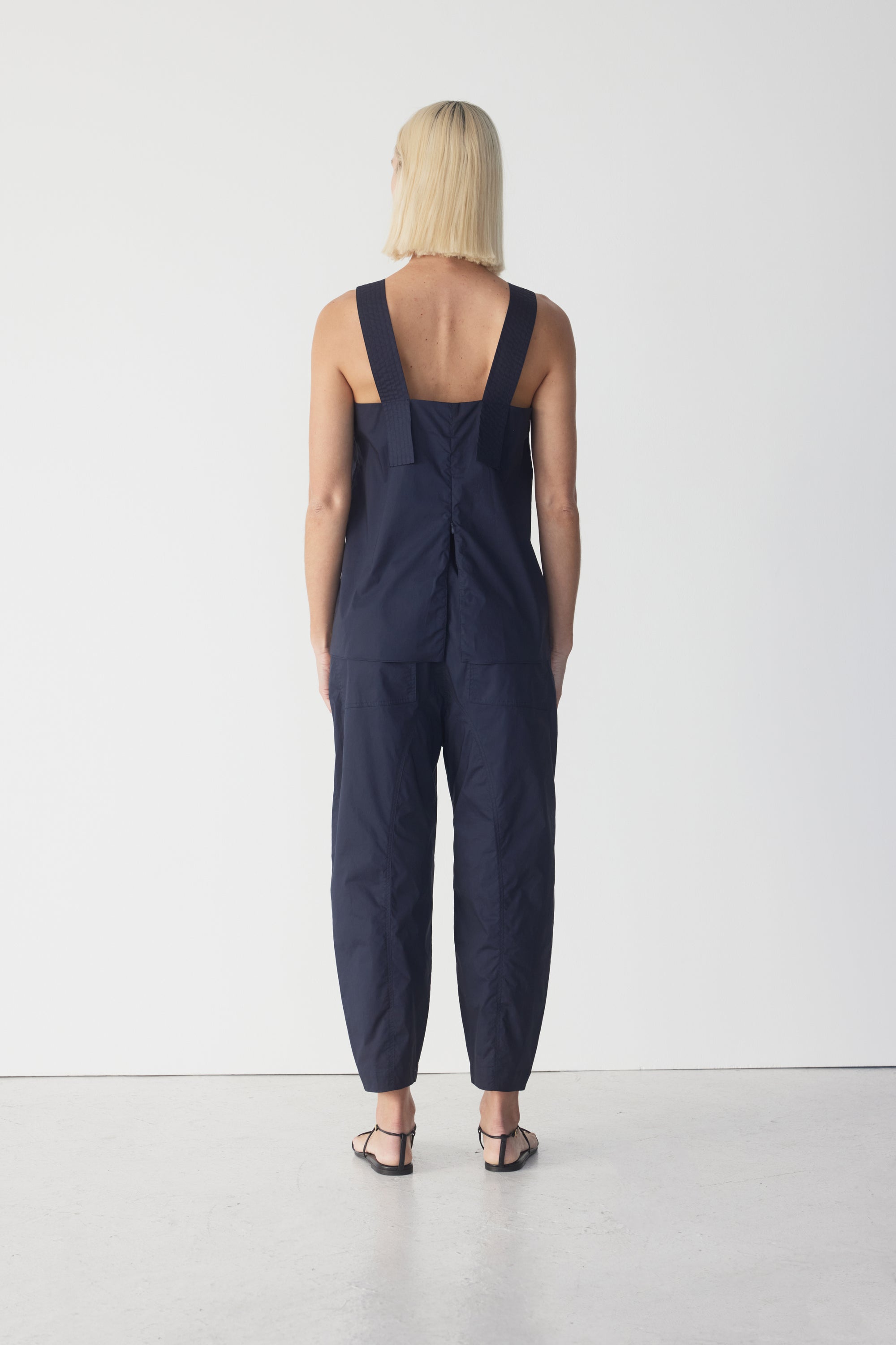 Jolie Pant | Navy Poplin