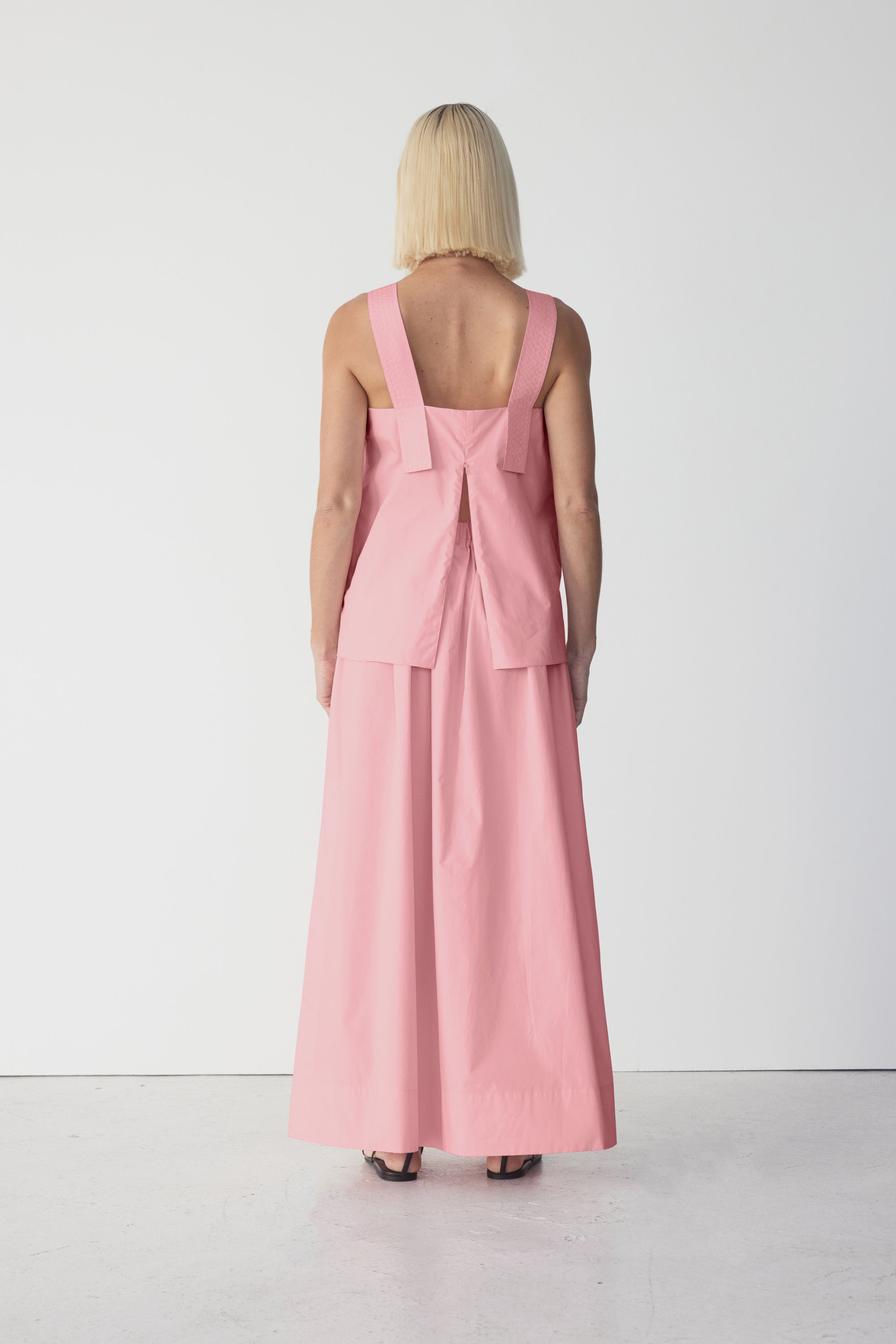 Lou Top | Rose Pink Poplin