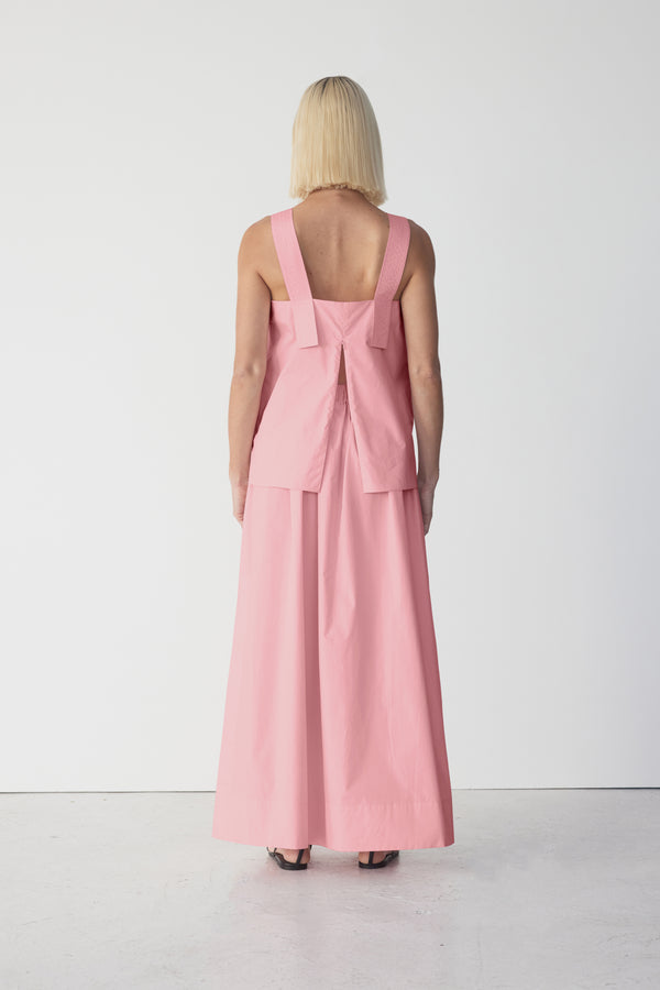 Lou Top | Rose Pink Poplin