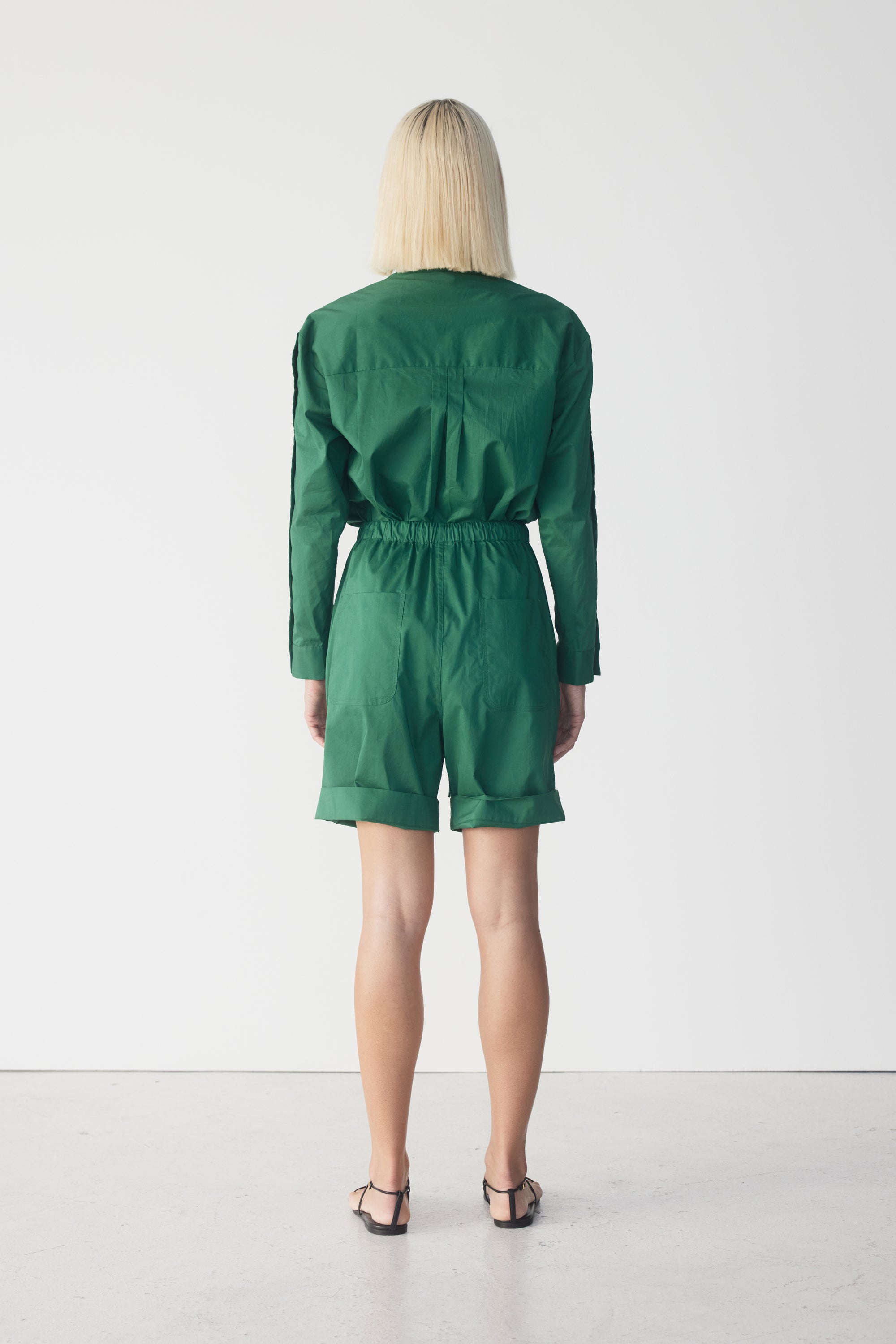 Marley Short | Emerald Poplin
