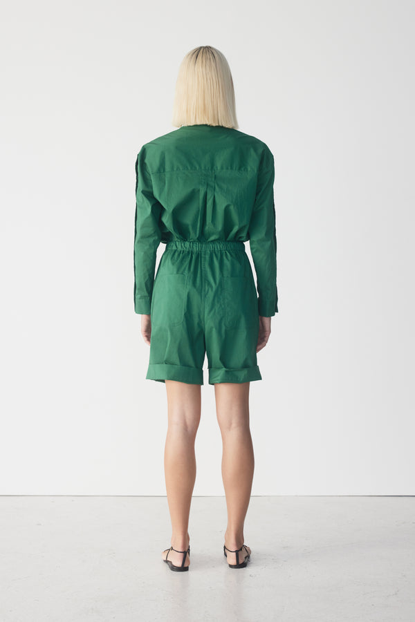 Marley Short | Emerald Poplin