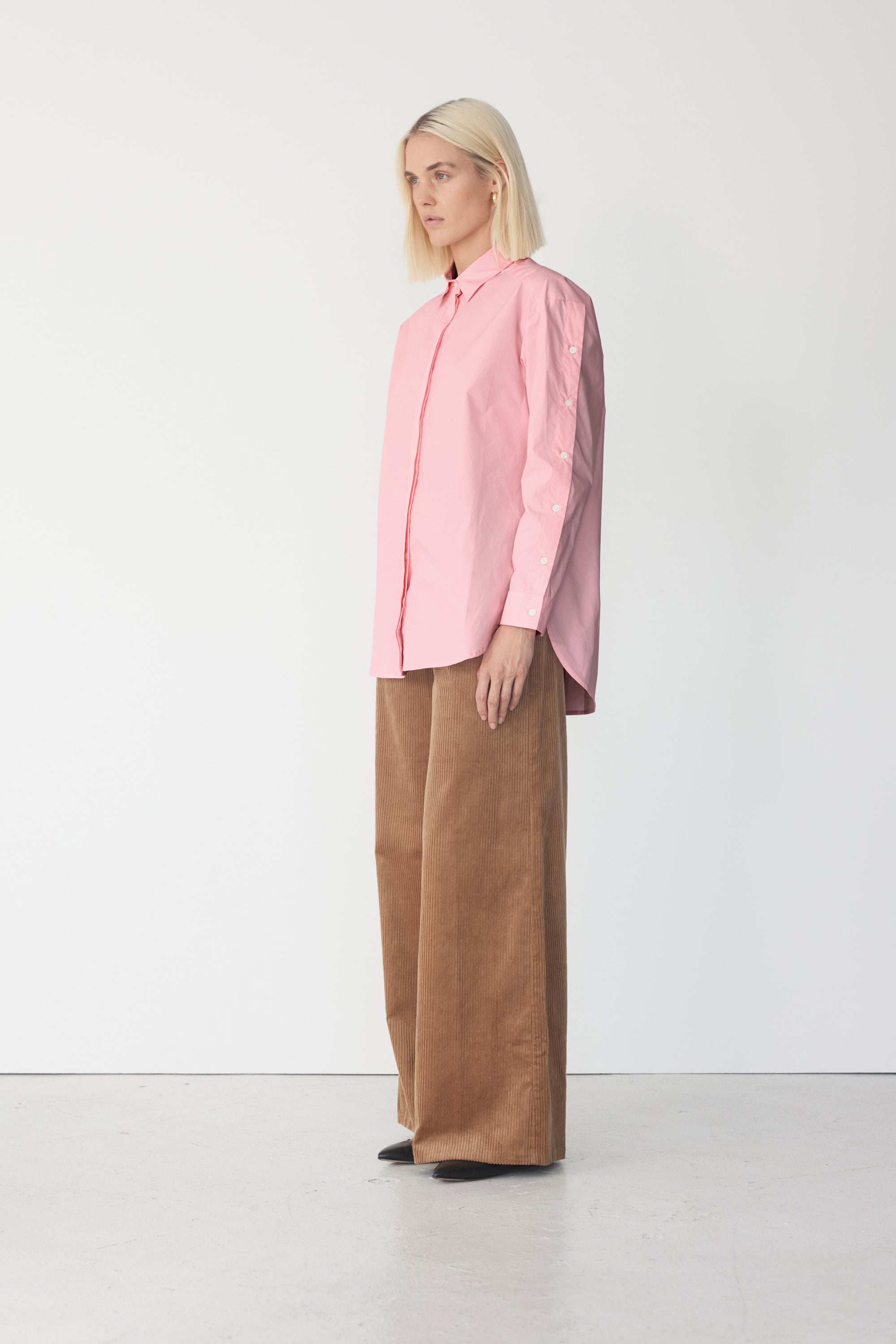 Petal Shirt | Rose Pink Poplin