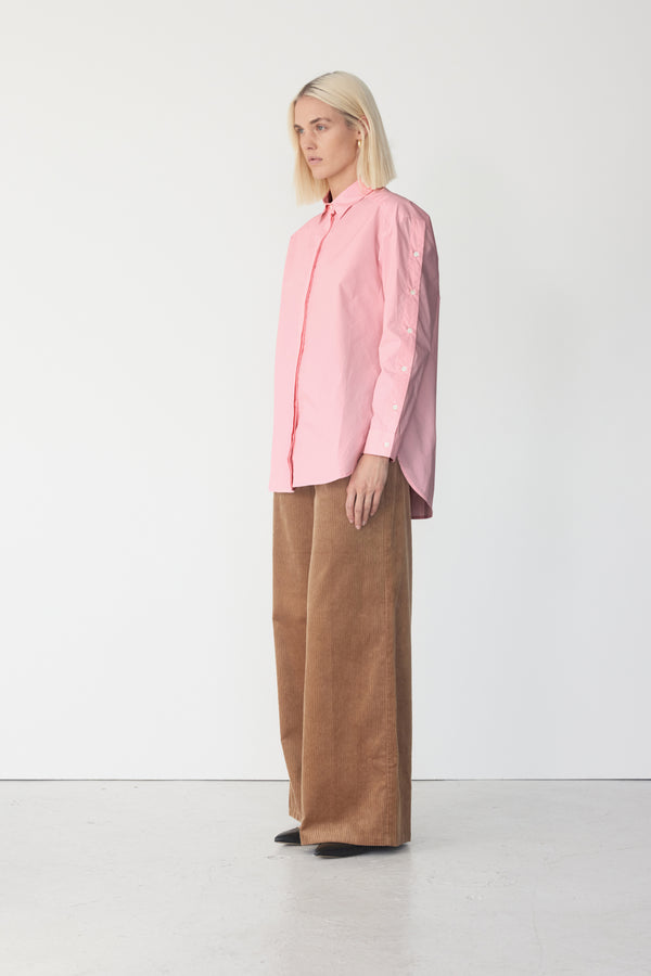 Petal Shirt | Rose Pink Poplin