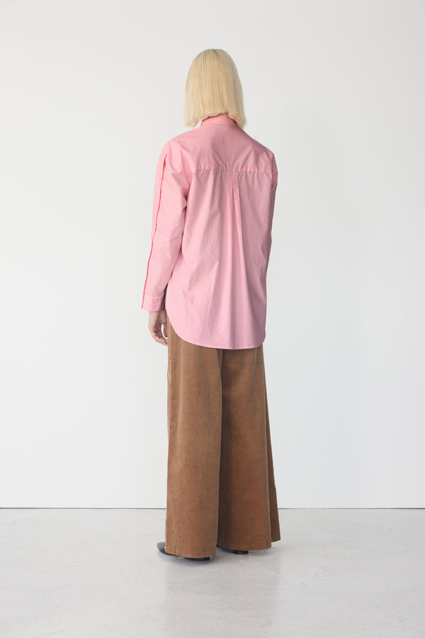 Petal Shirt | Rose Pink Poplin