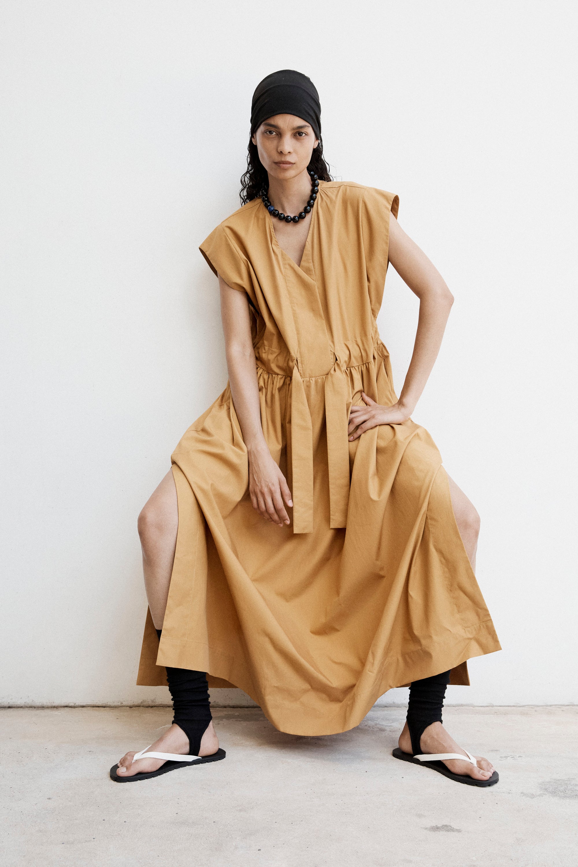 Arden Dress | Ginger Cotton Tencel