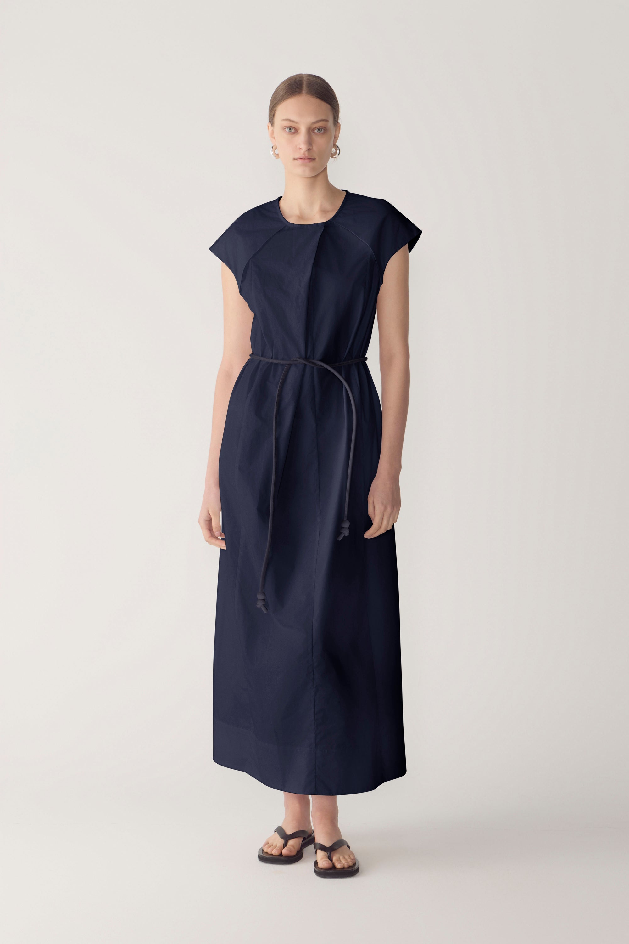 Asena Belt | Navy Leather
