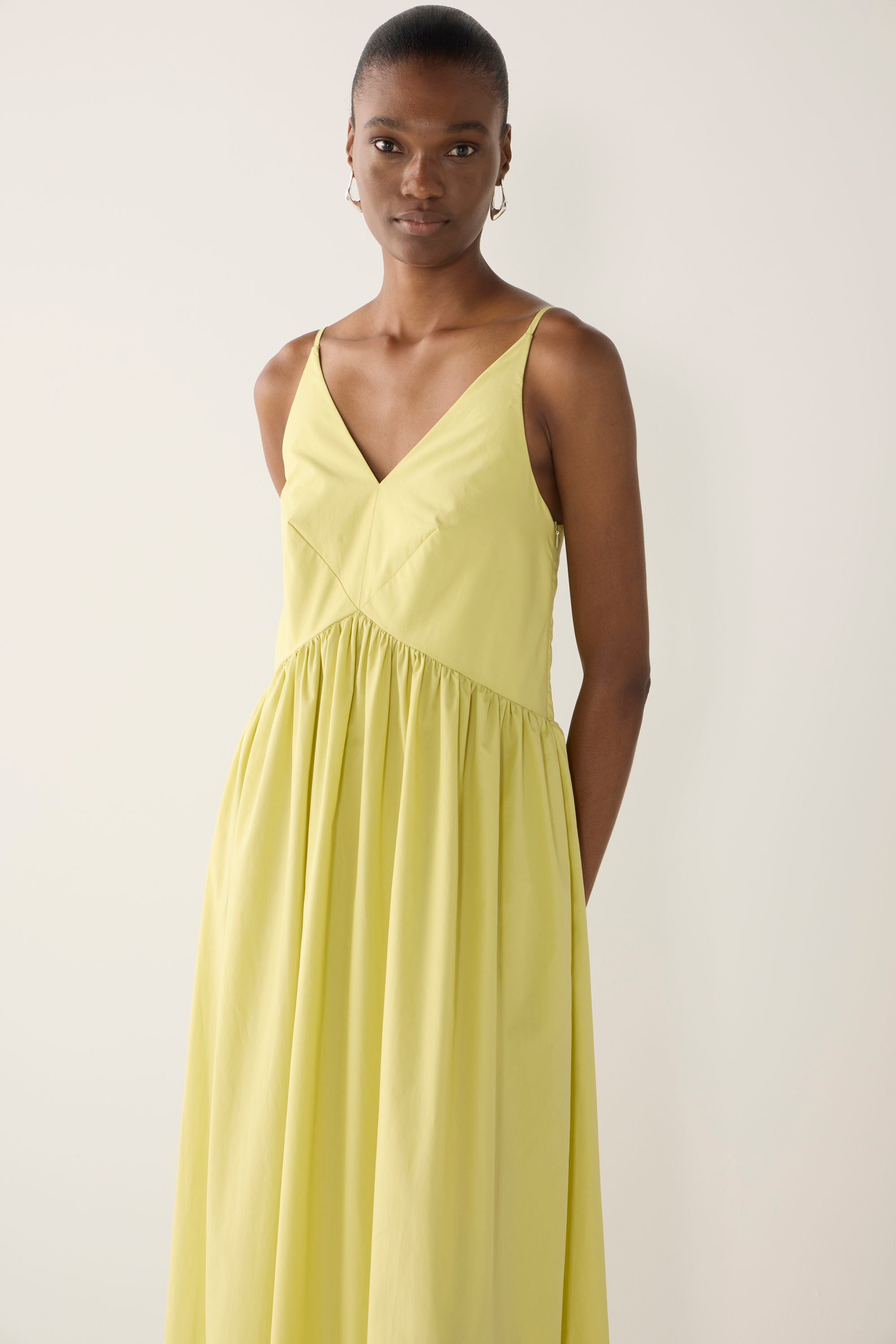 Amanda Dress | Citrus Cotton Tencel