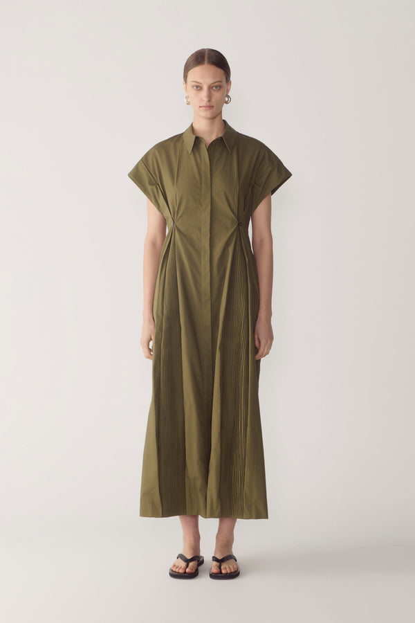 Augustine Dress | Jeep Cotton Tencel