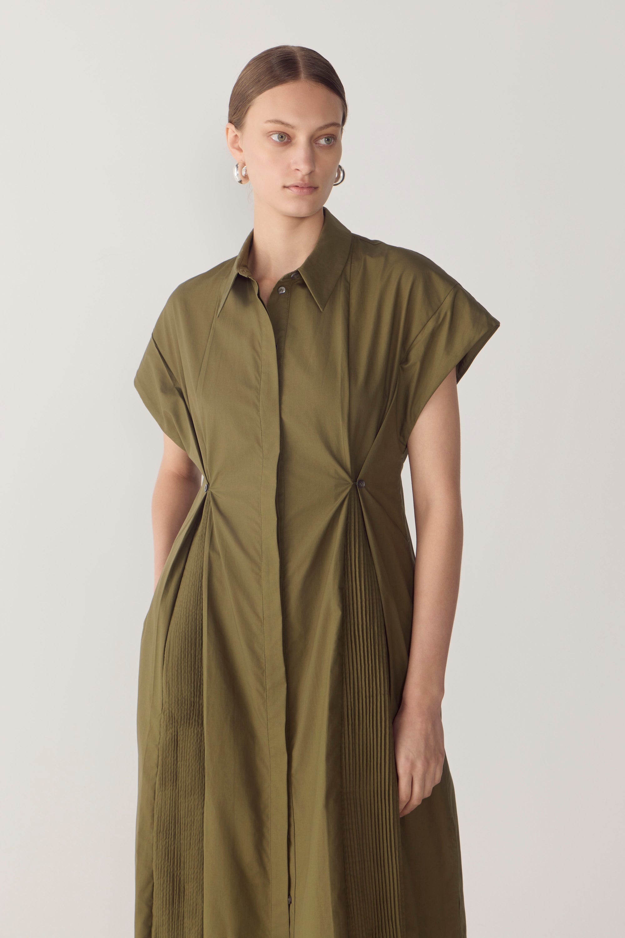 Augustine Dress | Jeep Cotton Tencel