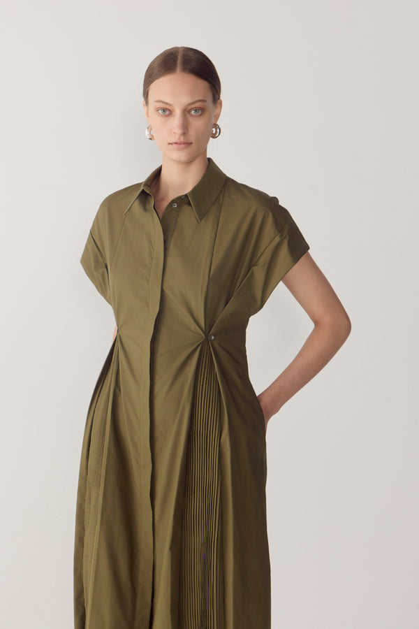 Augustine Dress | Jeep Cotton Tencel