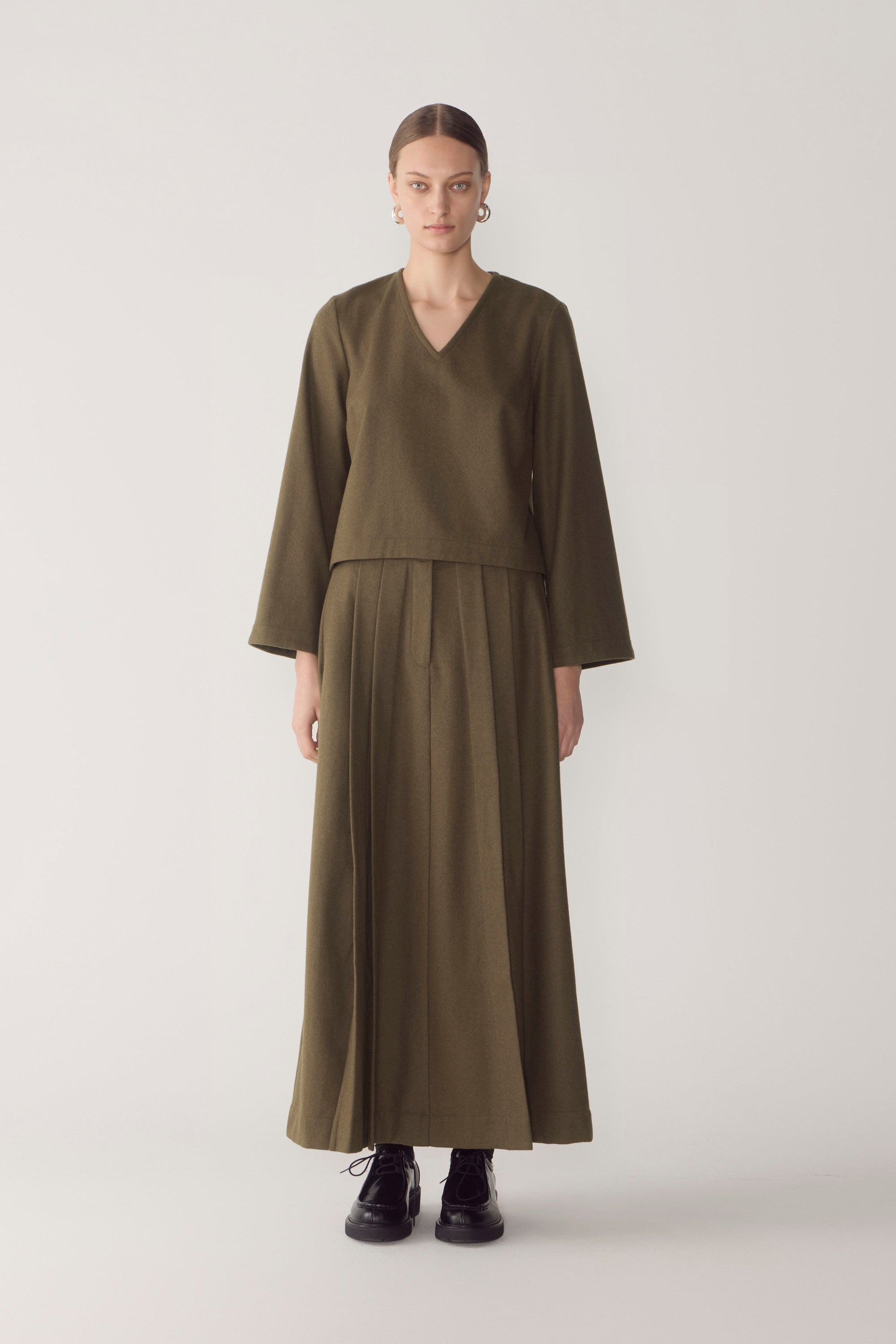 Avery Top | Carob Wool Blend