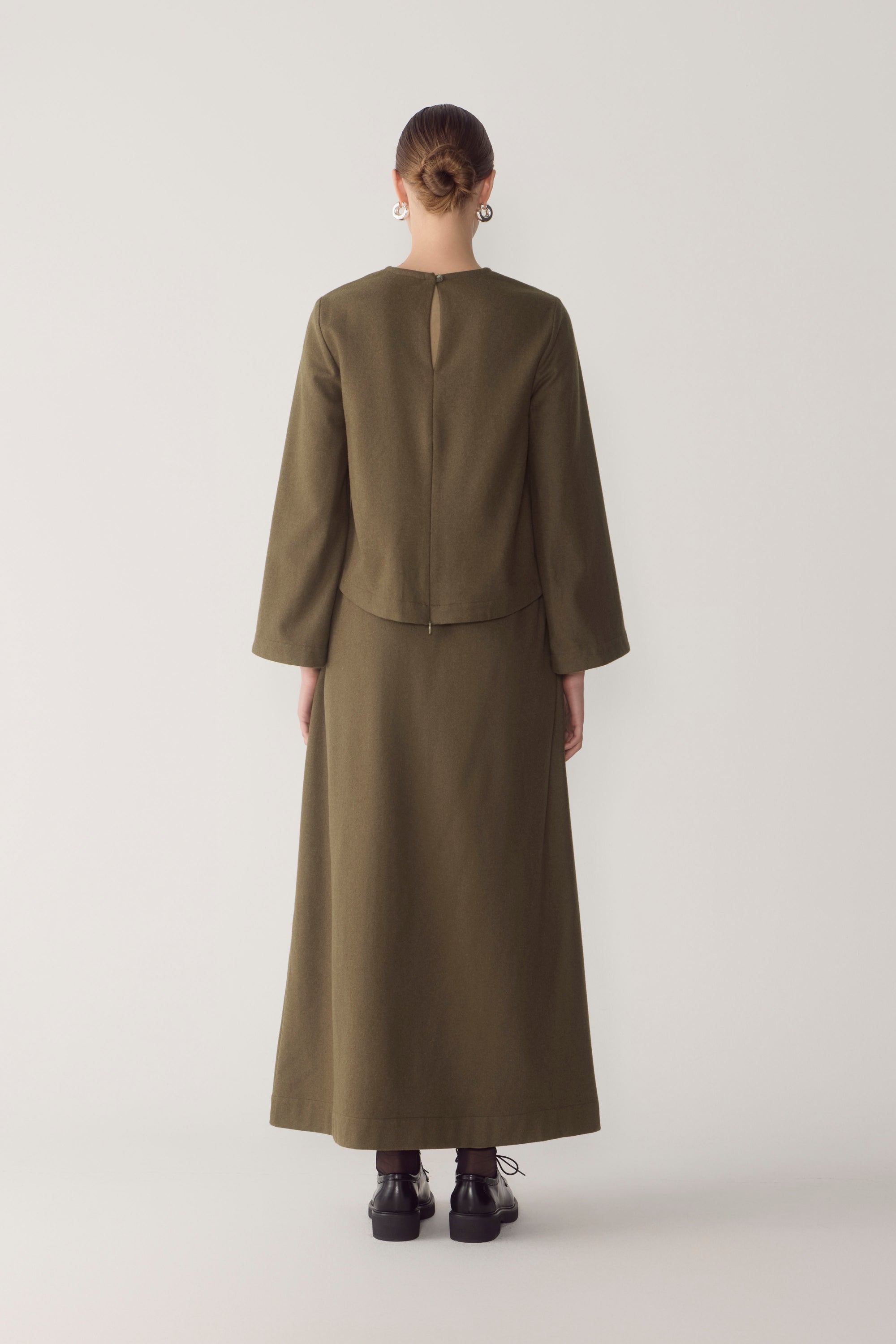 Avery Top | Carob Wool Blend
