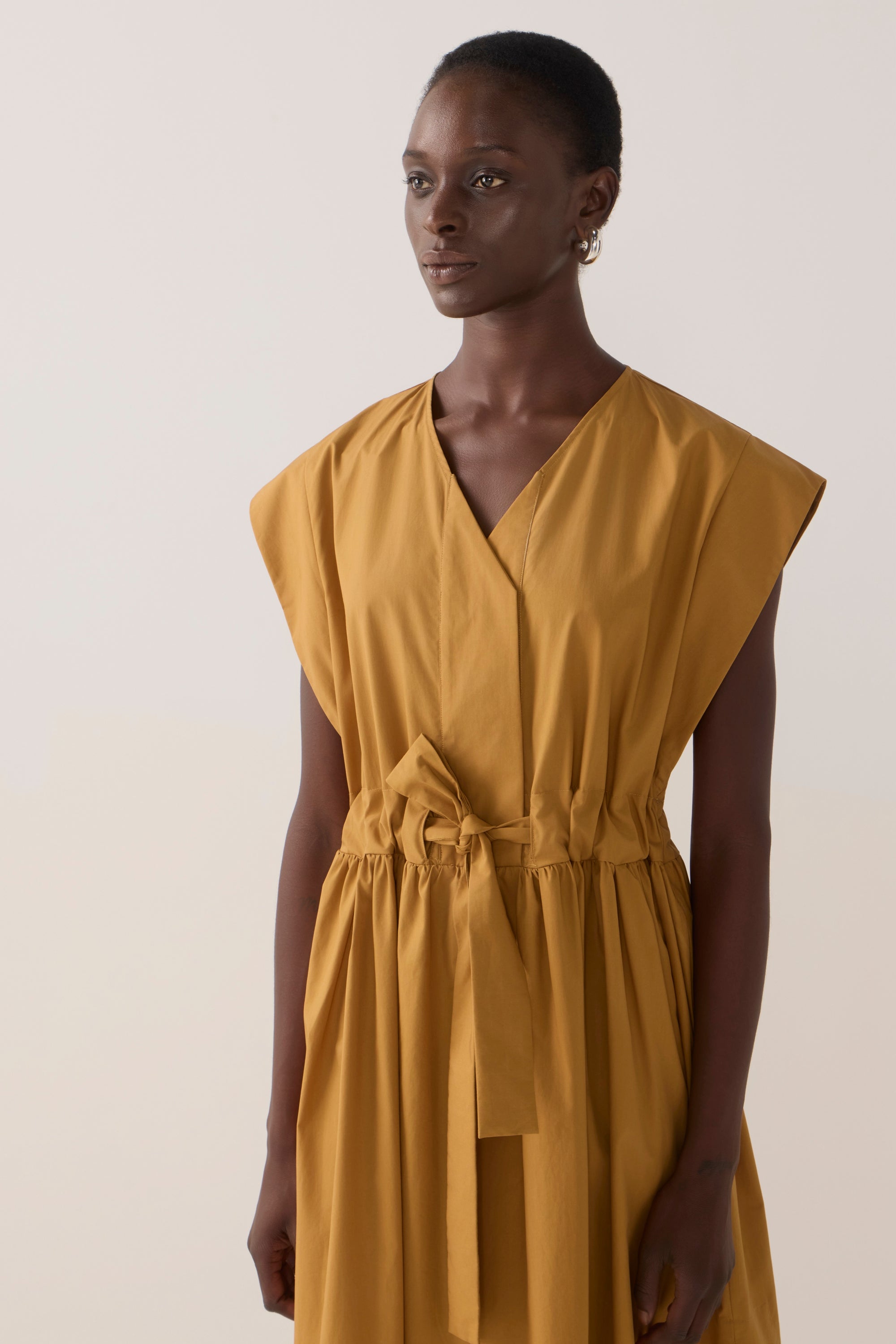Arden Dress | Ginger Cotton Tencel