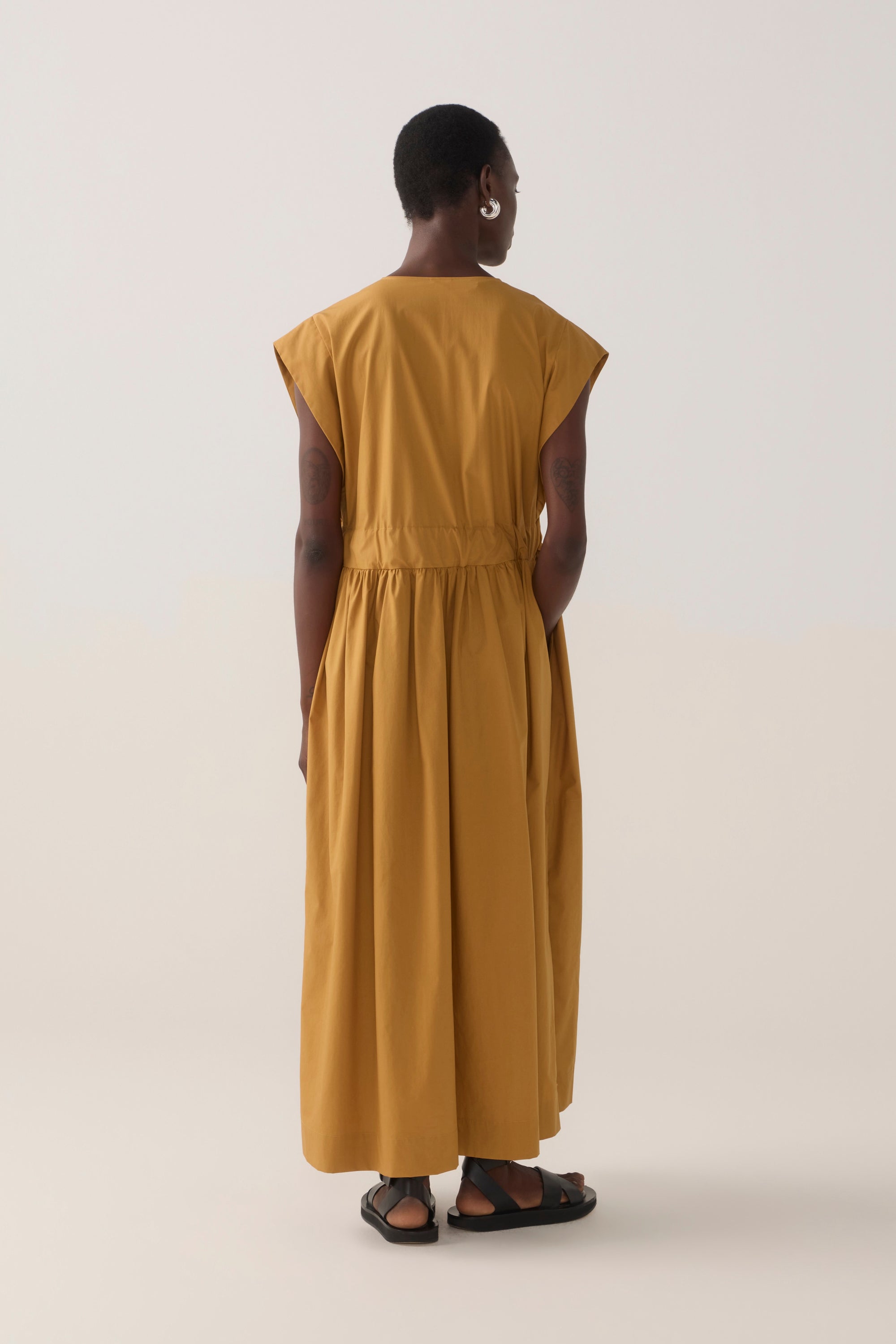 Arden Dress | Ginger Cotton Tencel