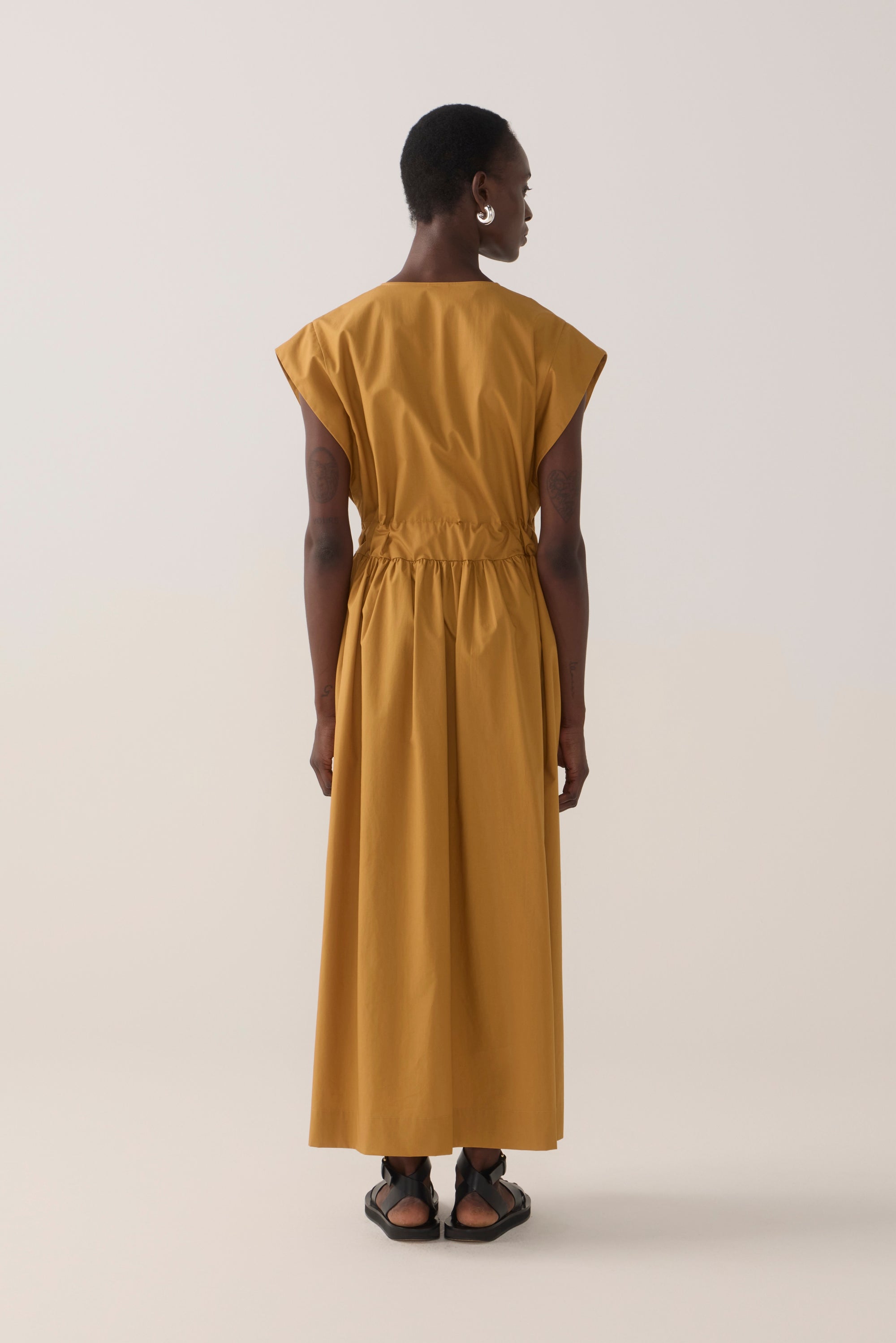Arden Dress | Ginger Cotton Tencel