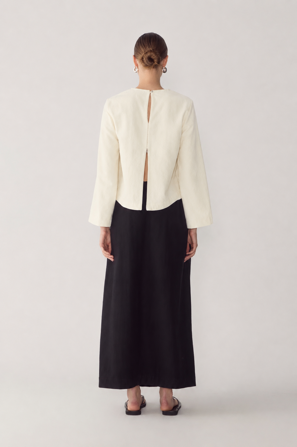 Avery Top | Ivory Wool Blend