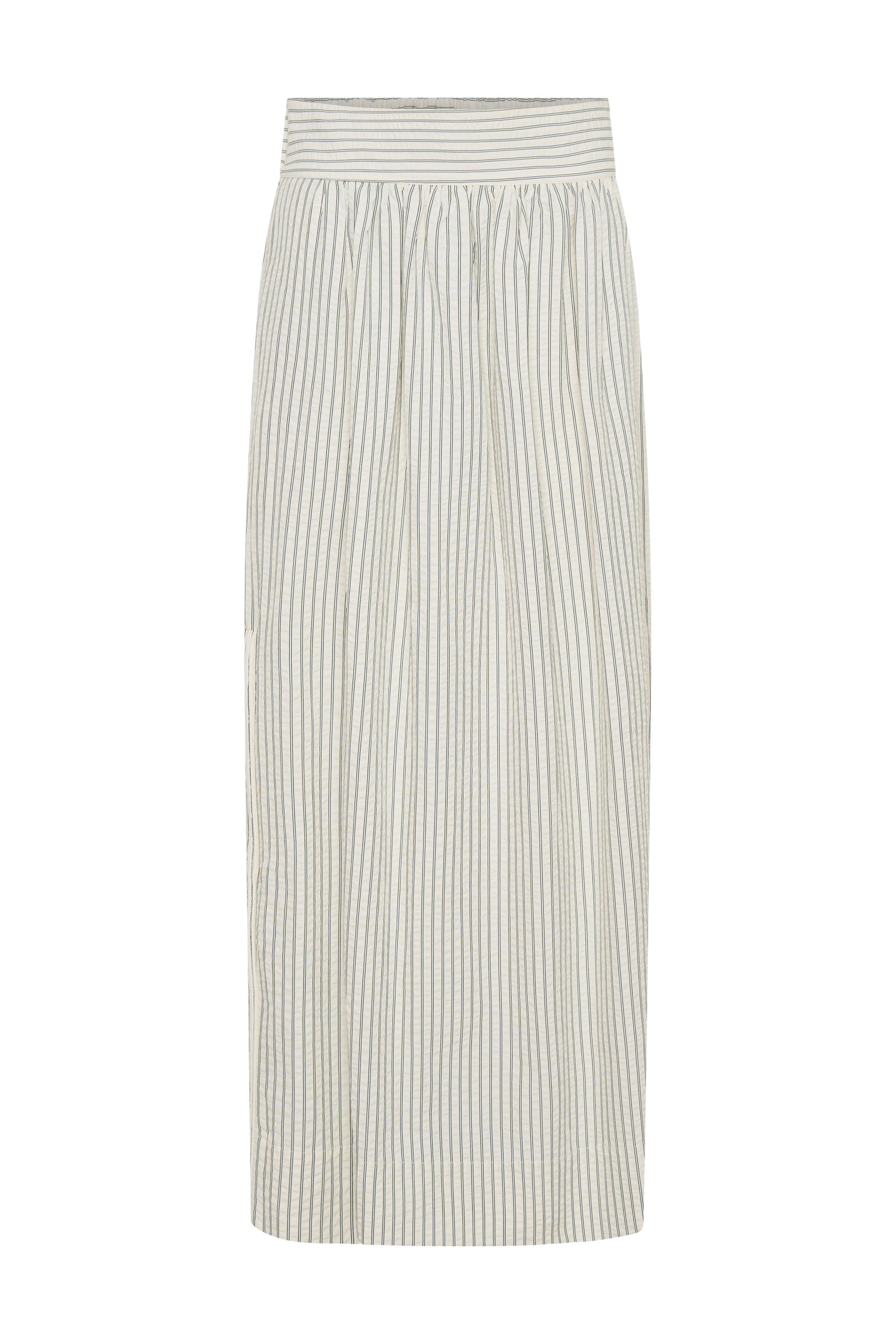 Brooke Skirt | Basil Stripe Seersucker
